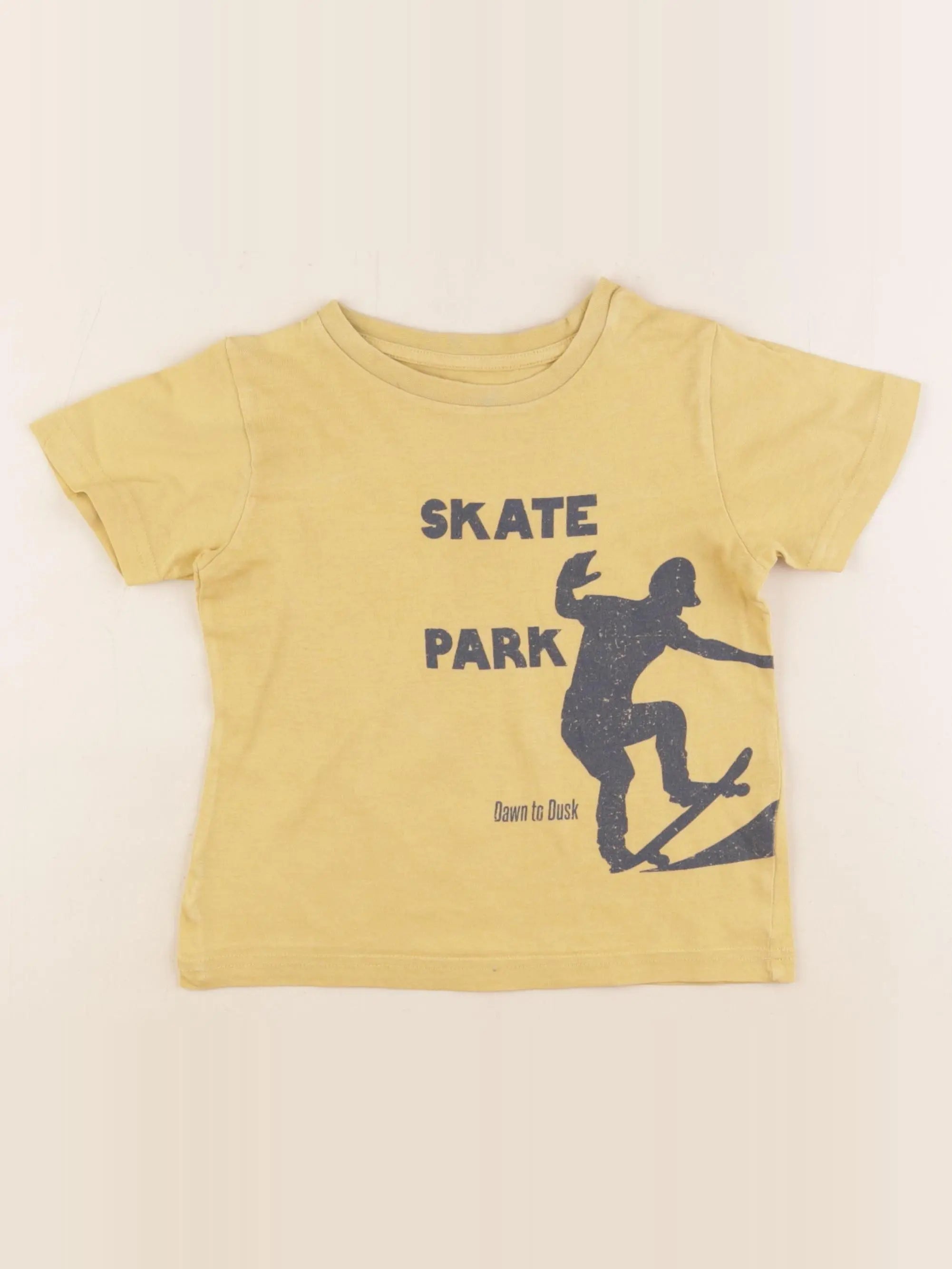Vertbaudet - tee-shirt jaune - 4 ans