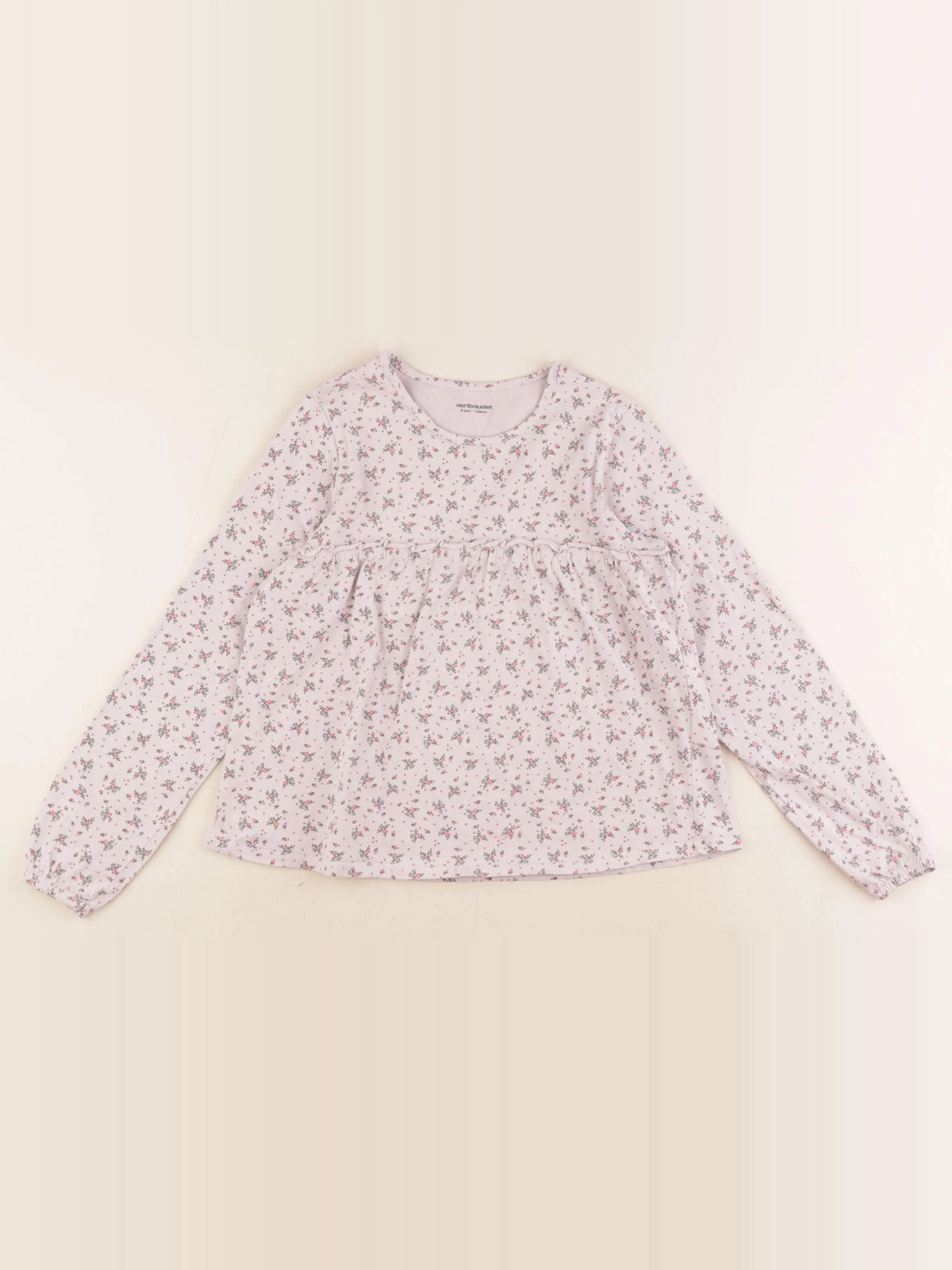 Vertbaudet - tee-shirt rose - 8 ans