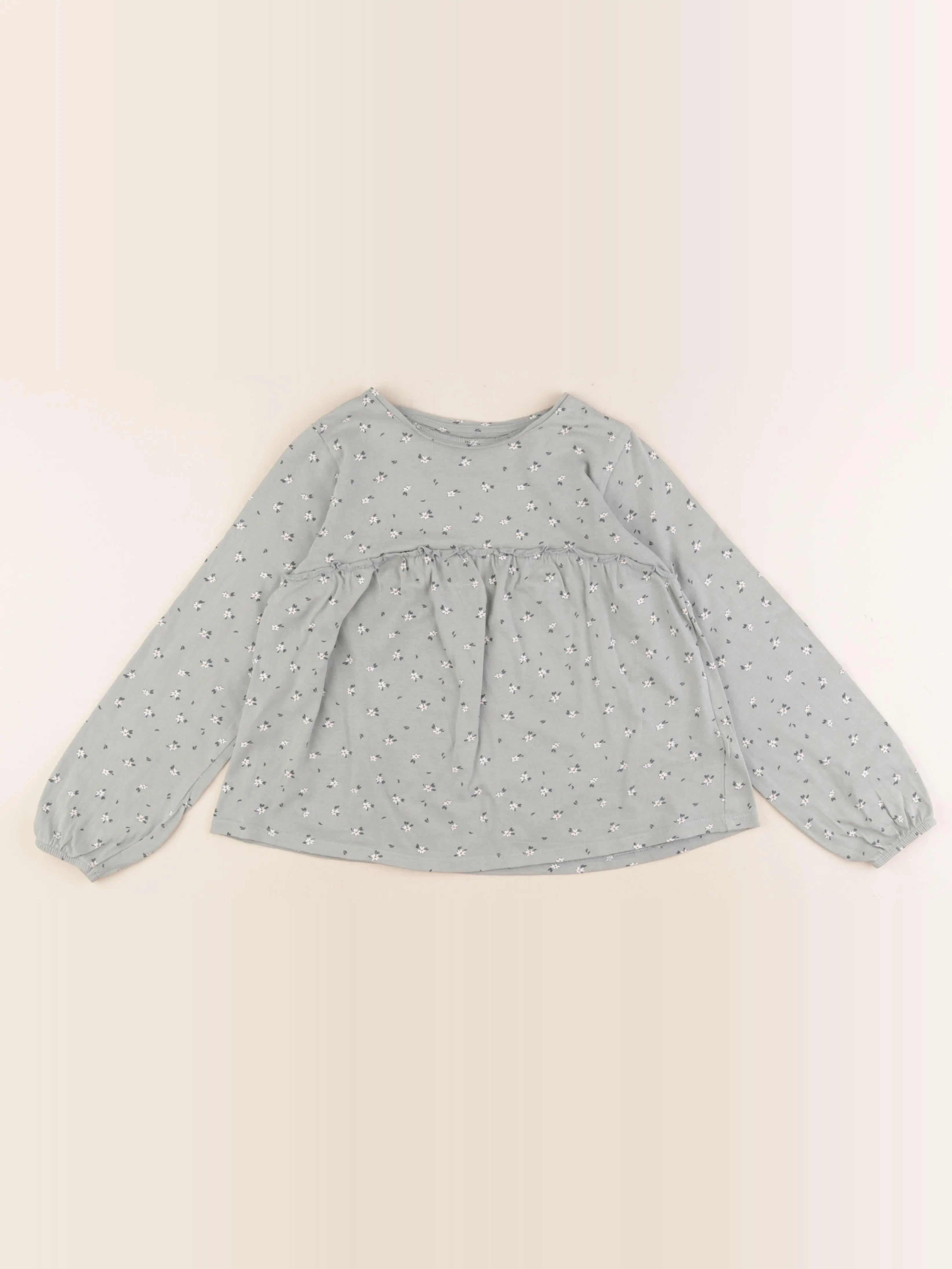 Vertbaudet - tee-shirt vert - 8 ans