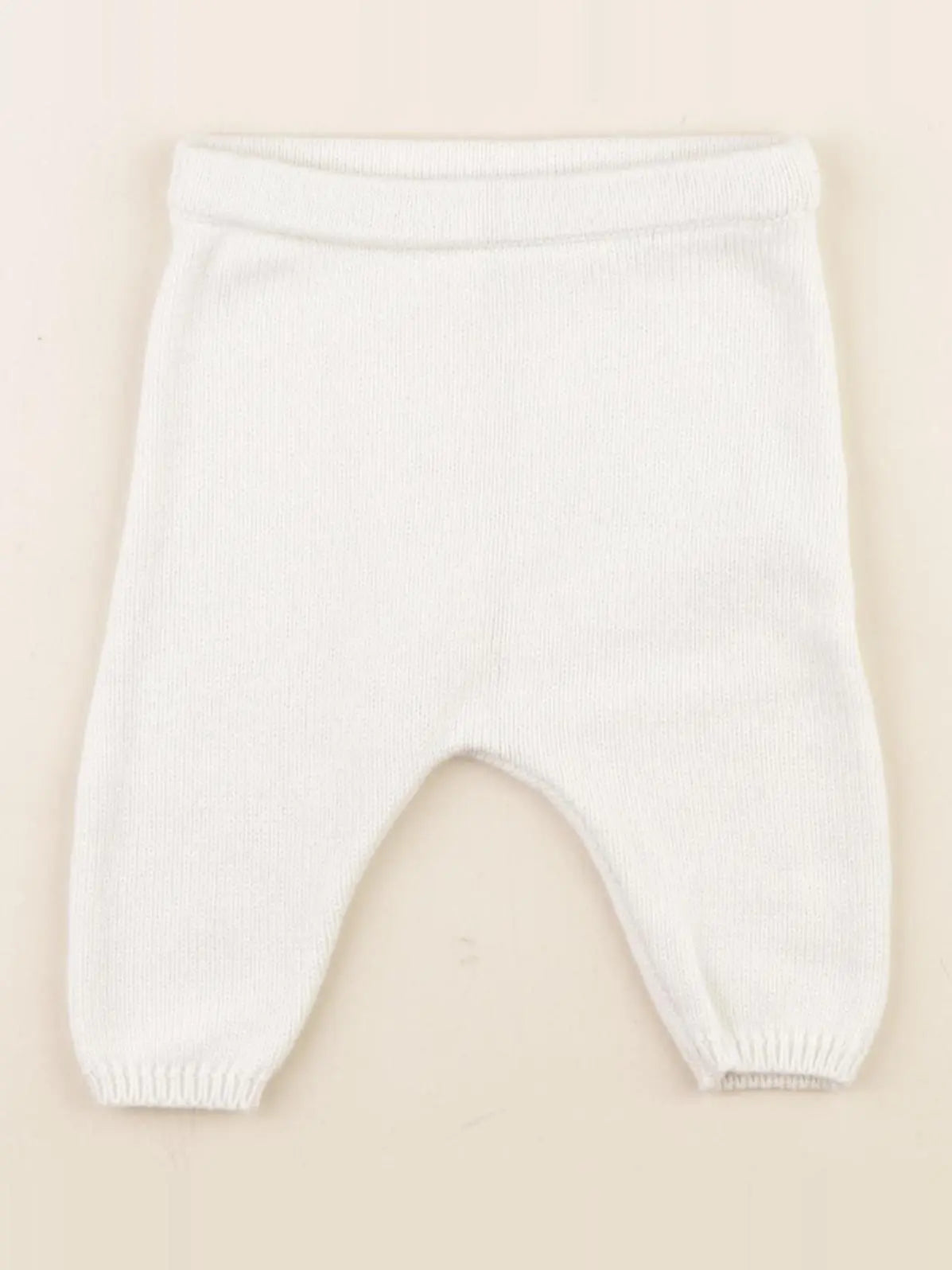 Petit Bateau - sarouel beige - 3 mois