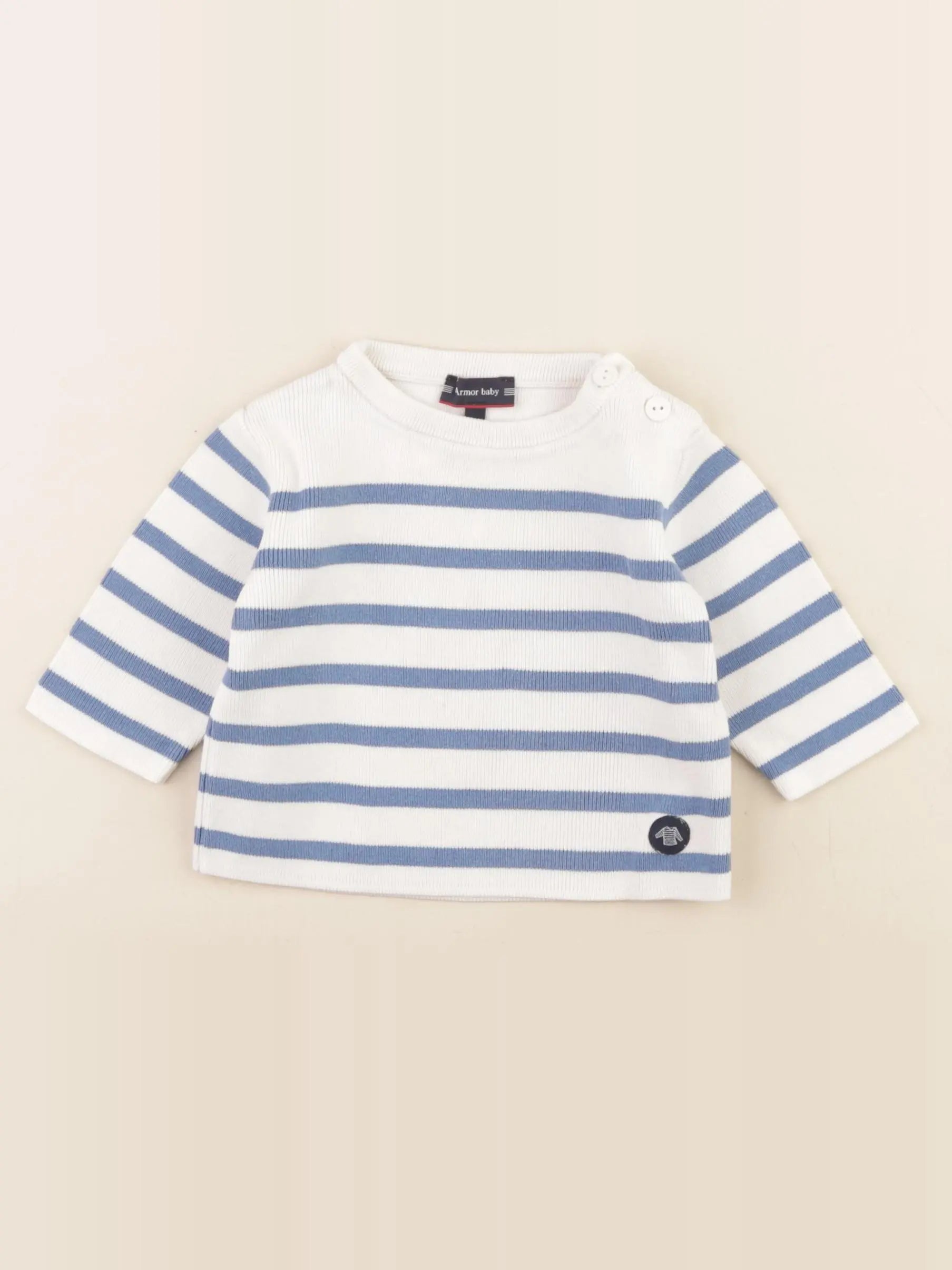 Armor Lux - pull bleu - 6 mois