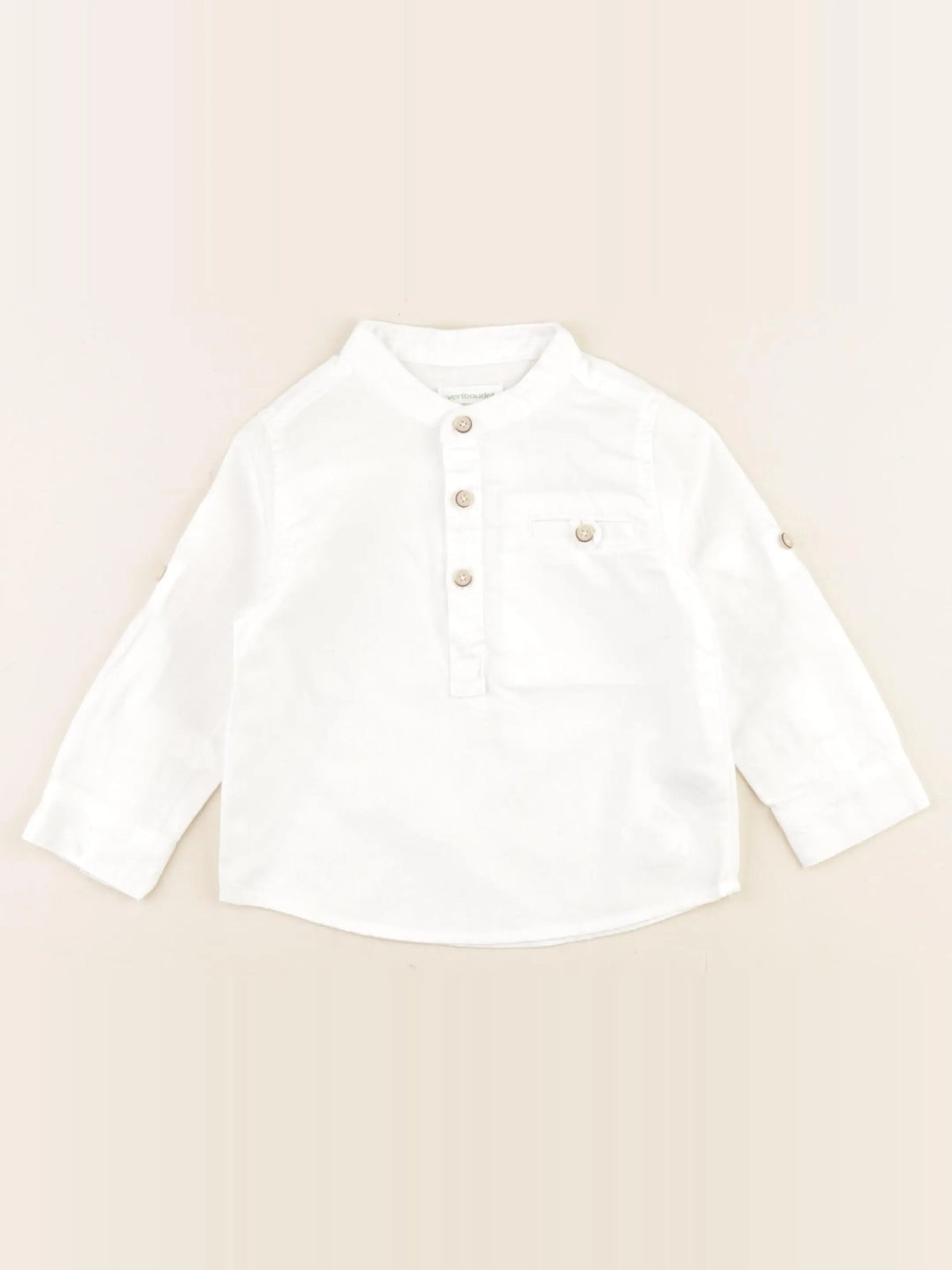 Vertbaudet - chemise blanc - 2 ans