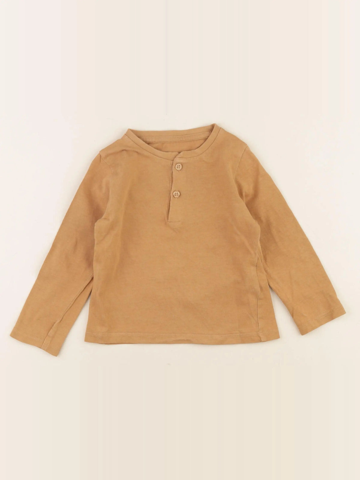 Vertbaudet - tee-shirt marron - 24 mois
