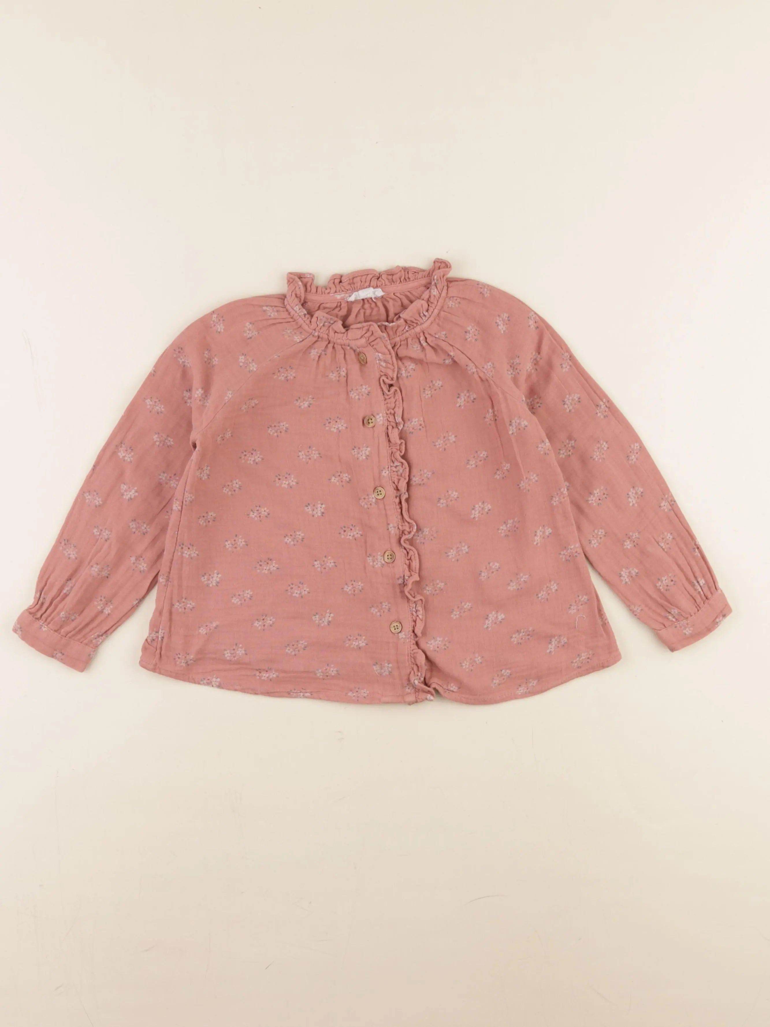 Vertbaudet - blouse rose - 3 ans