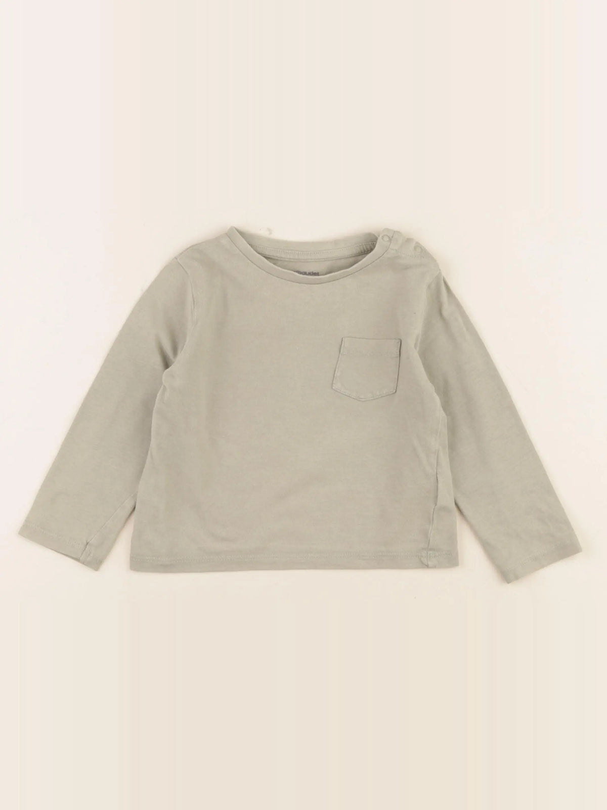 Vertbaudet - tee-shirt vert - 24 mois