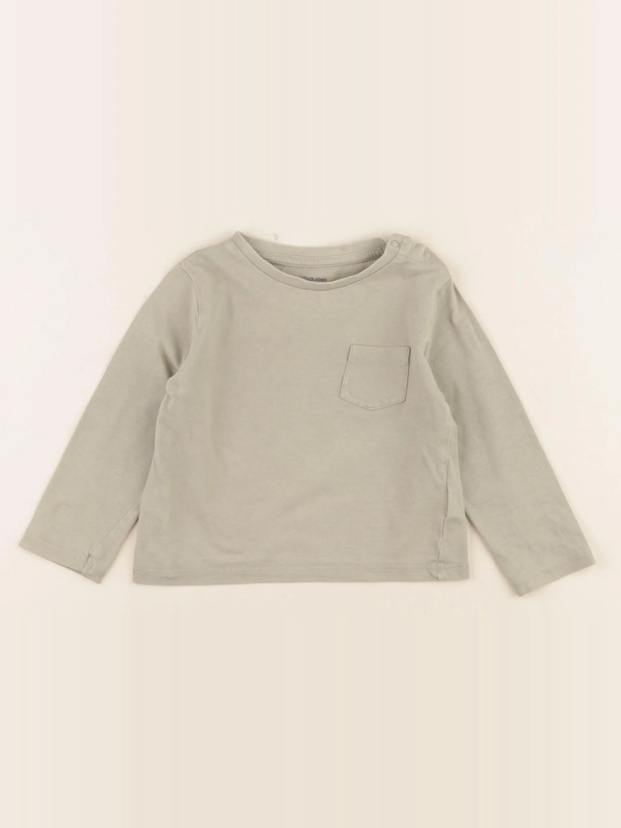 Vertbaudet - tee-shirt vert - 24 mois