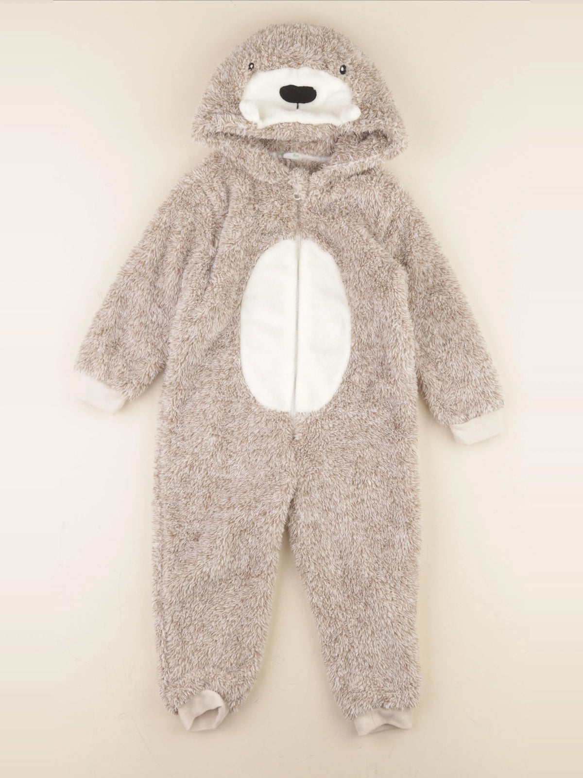 Vertbaudet - sur-pyjama marron - 4 ans