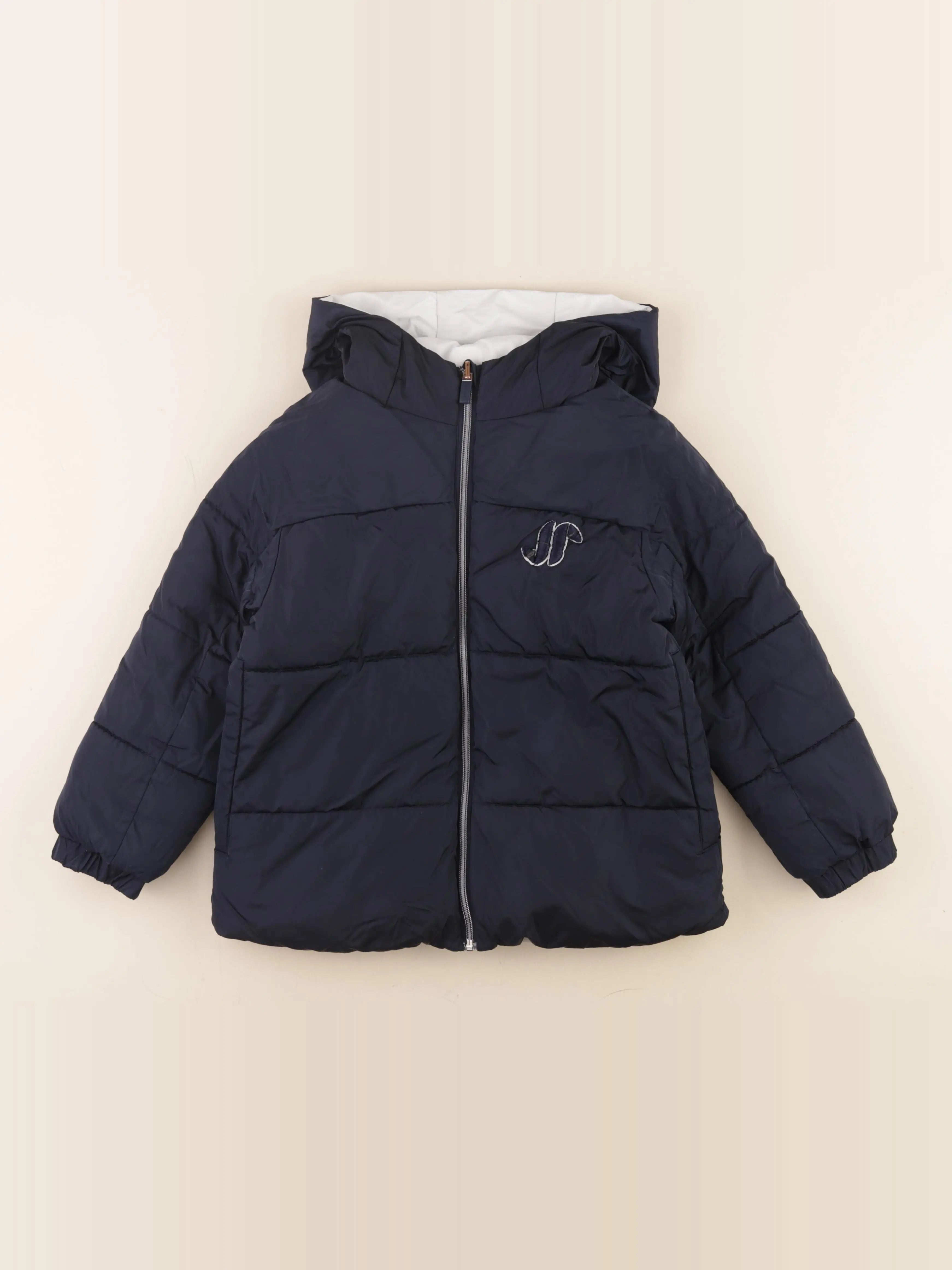 Jacadi - doudoune réversible multicolore - 8 ans