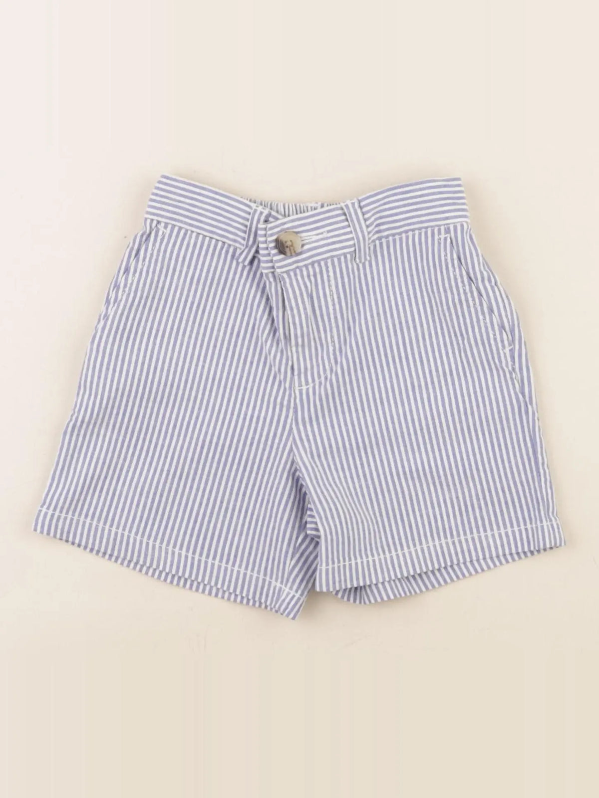 Ralph Lauren - short blanc, bleu - 12 mois