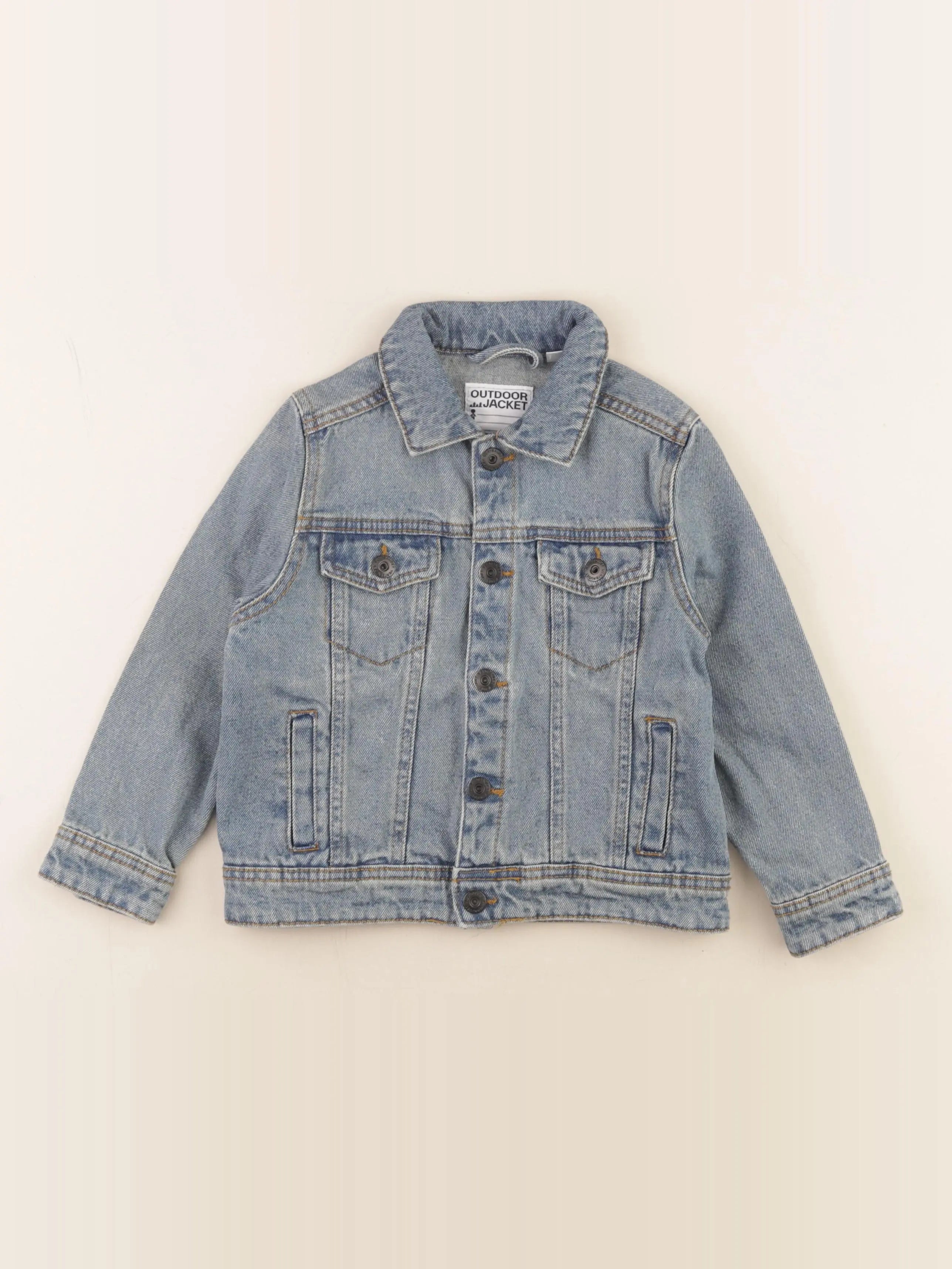 Vertbaudet - veste bleu - 4 ans