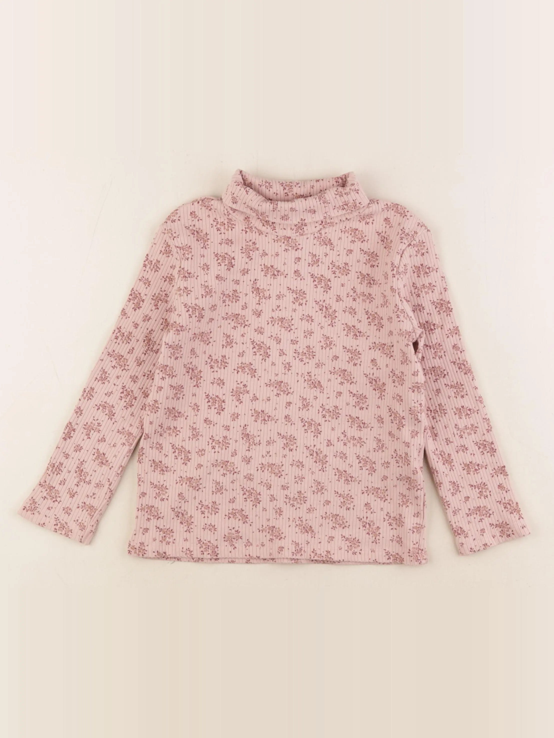 Vertbaudet - sous-pull rose - 4 ans