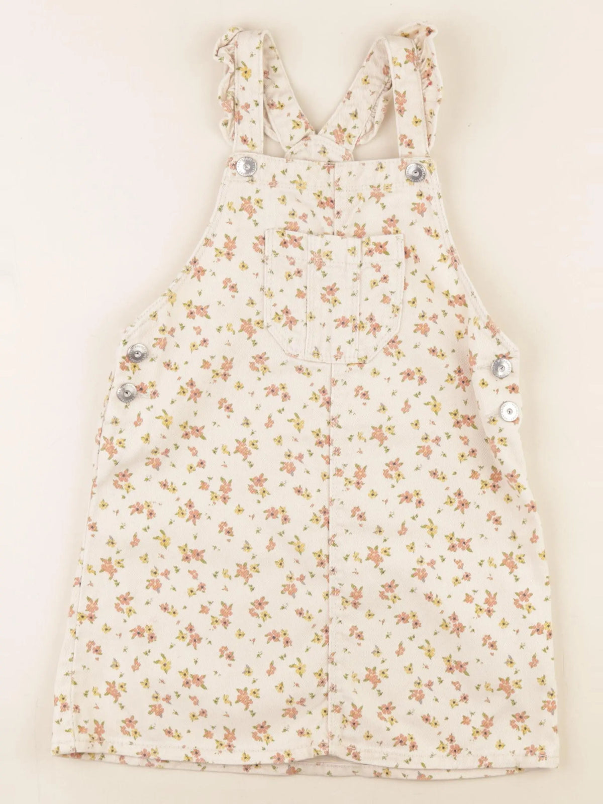 Vertbaudet - robe beige - 6 ans