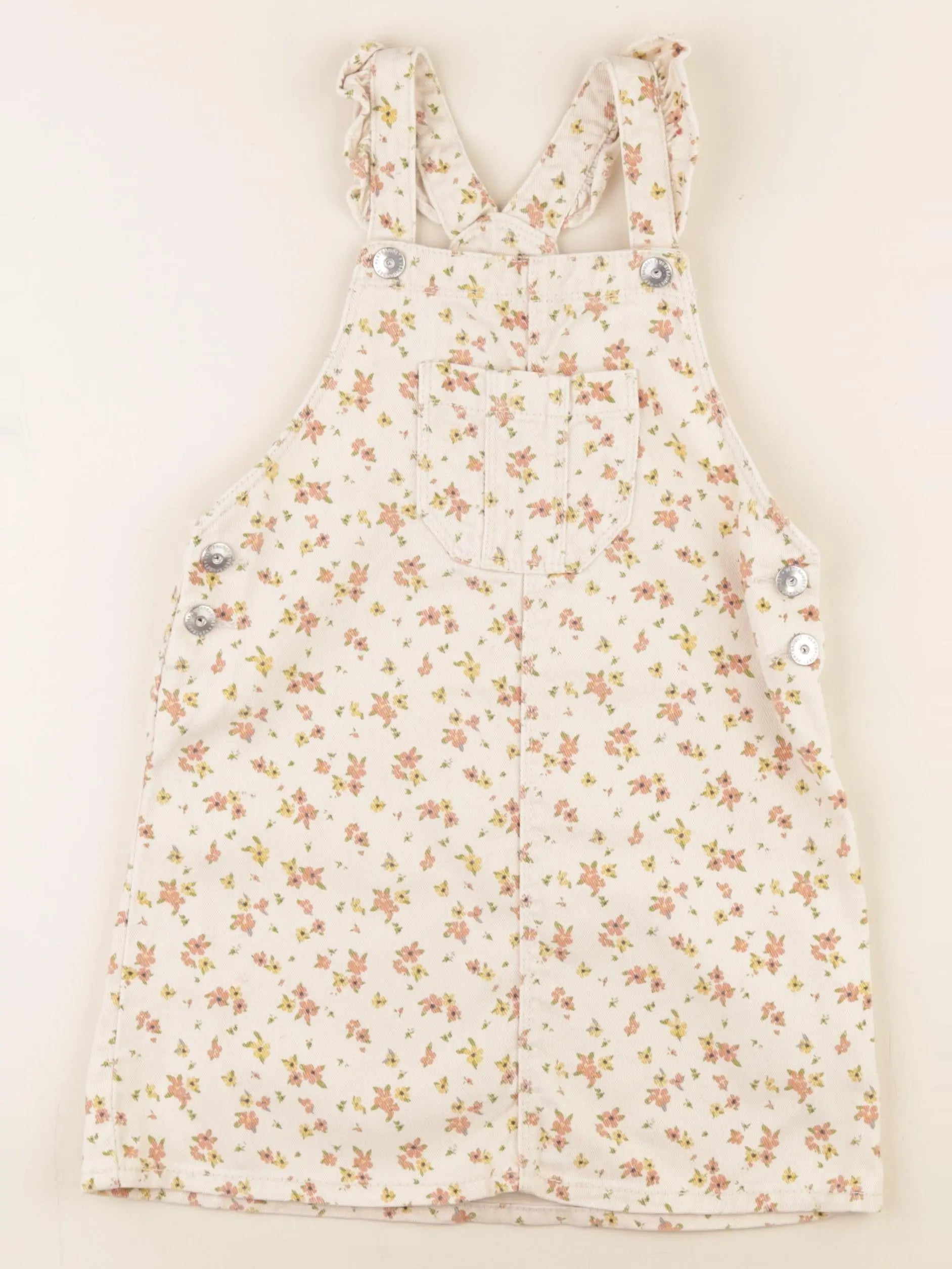 Vertbaudet - robe beige - 6 ans