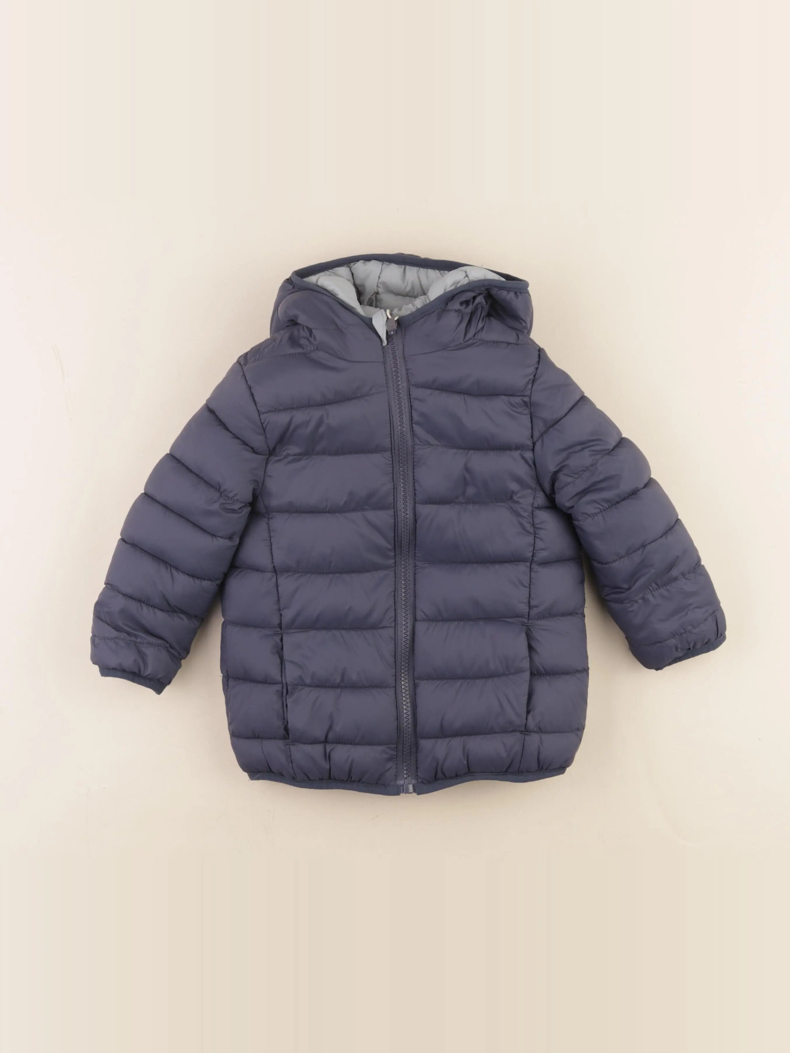 Vertbaudet - doudoune bleu - 3 ans