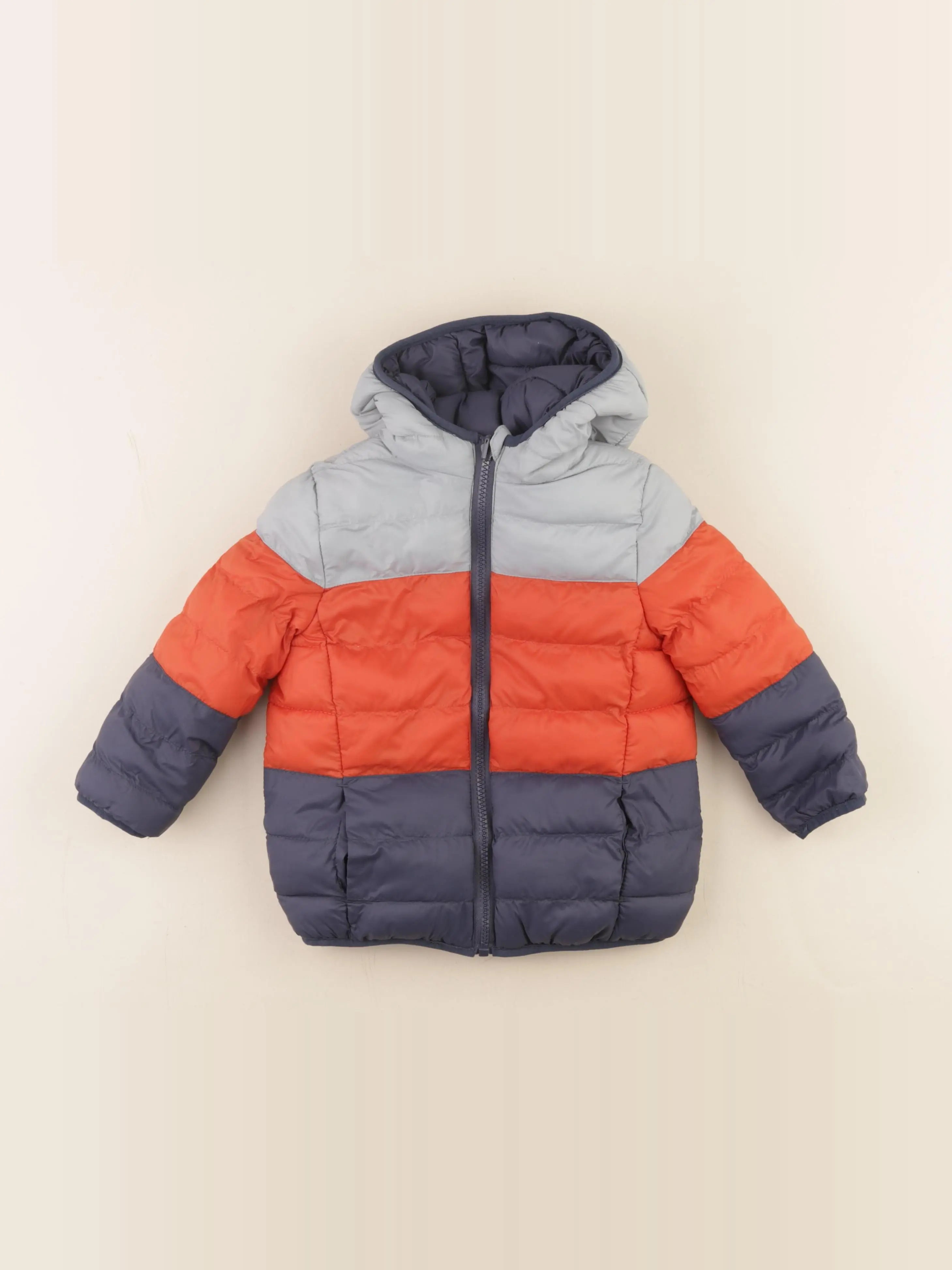 Vertbaudet - doudoune bleu - 3 ans