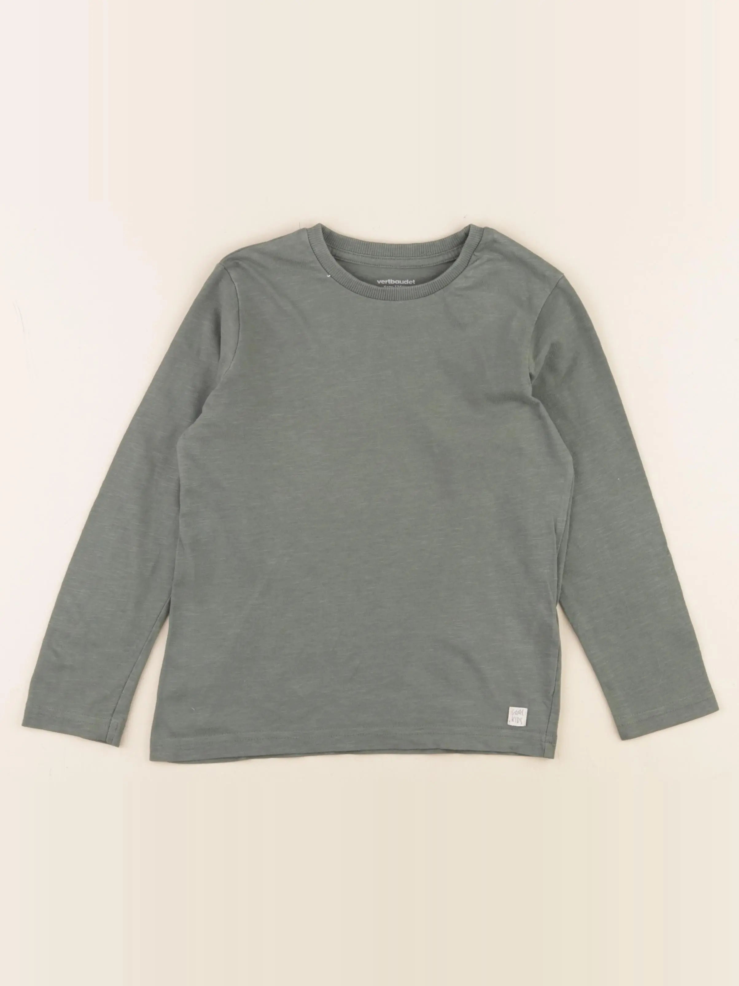 Vertbaudet - tee-shirt vert - 6 ans