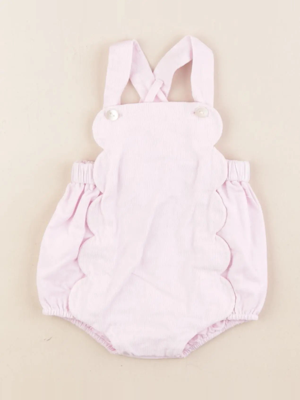 Jacadi - salopette rose - 3 mois