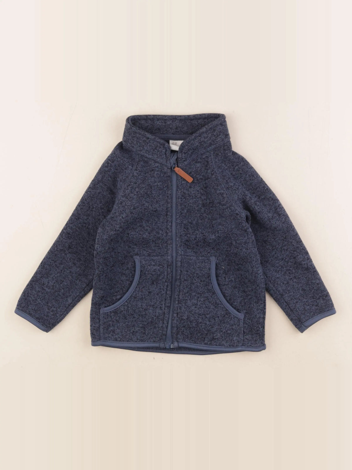 H&M - polaire bleu - 12/18 mois