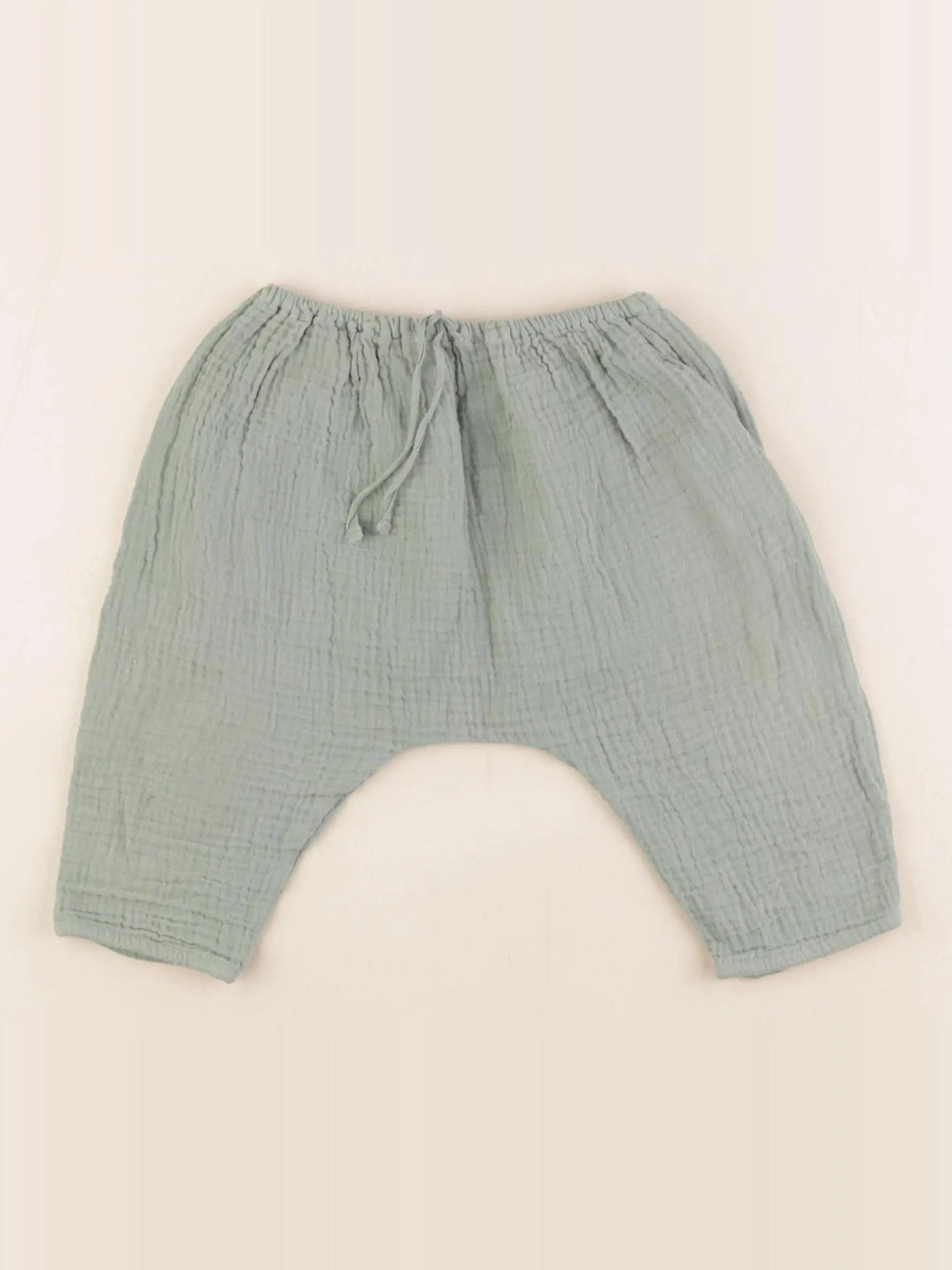 Boutchou - sarouel vert - 6 mois