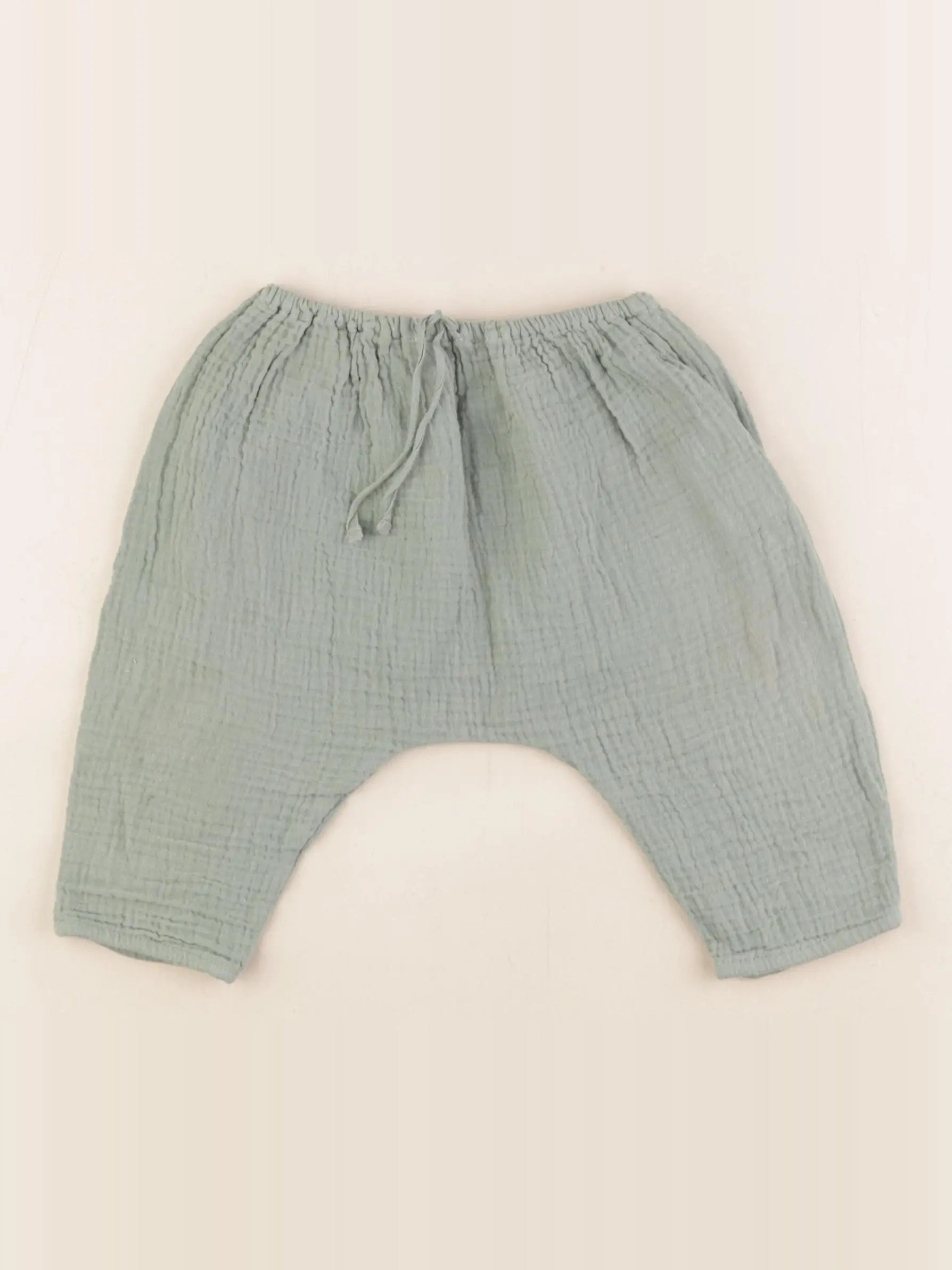 Boutchou - sarouel vert - 6 mois