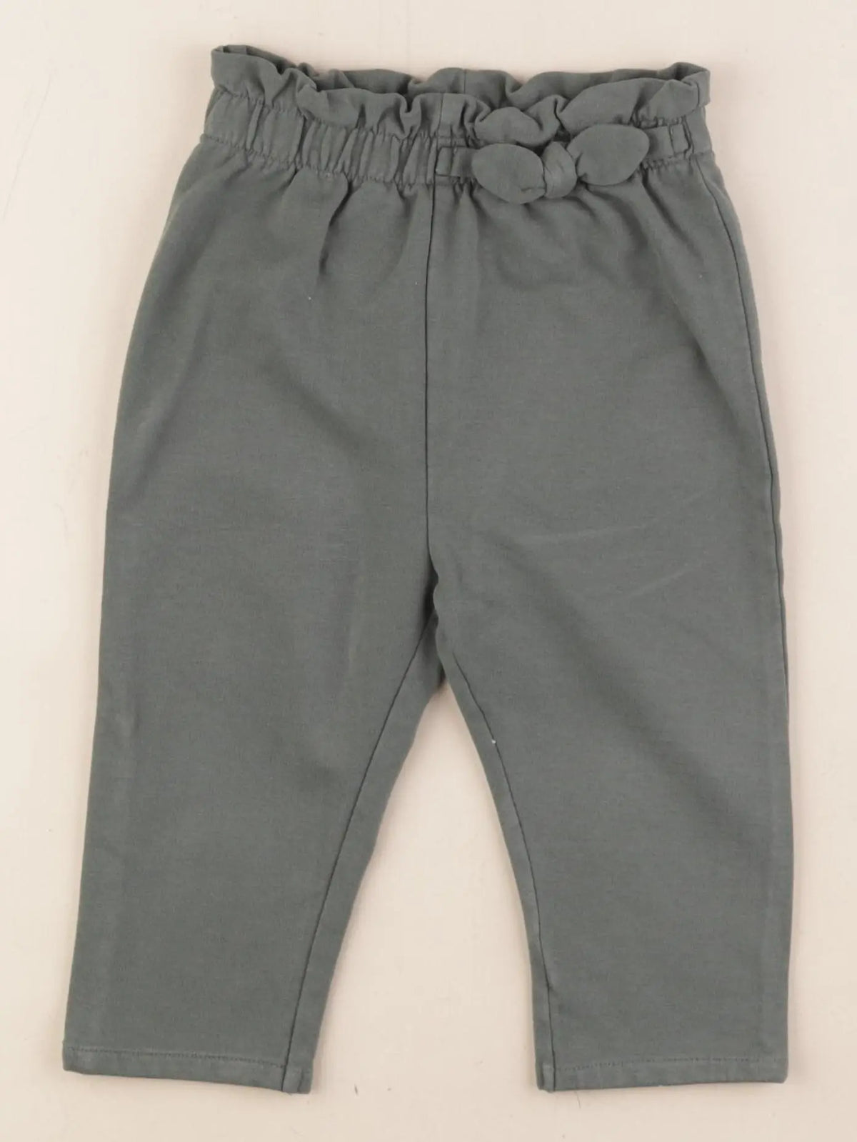 Vertbaudet - pantalon vert - 18 mois
