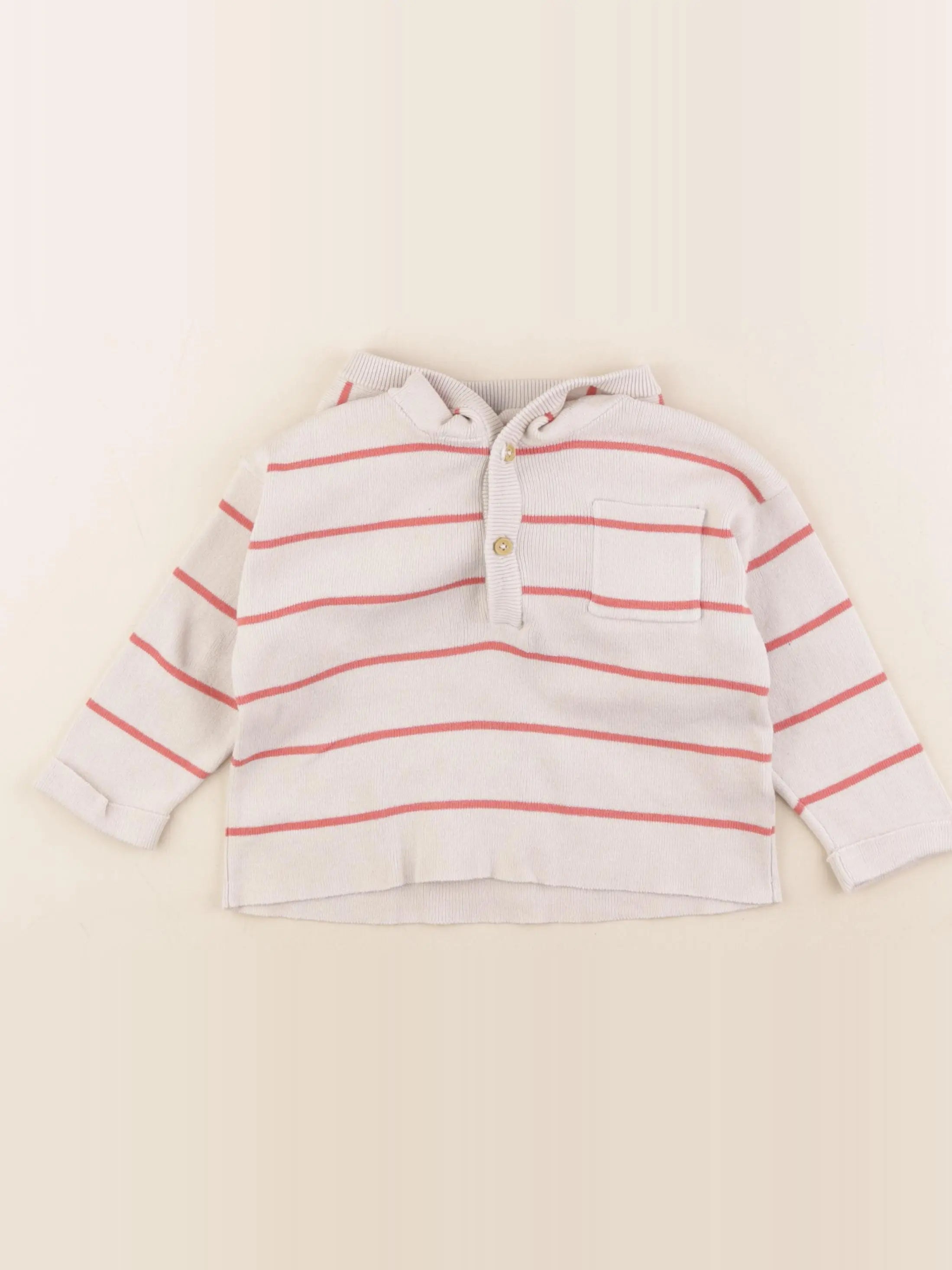 Vertbaudet - pull multicolore - 18 mois