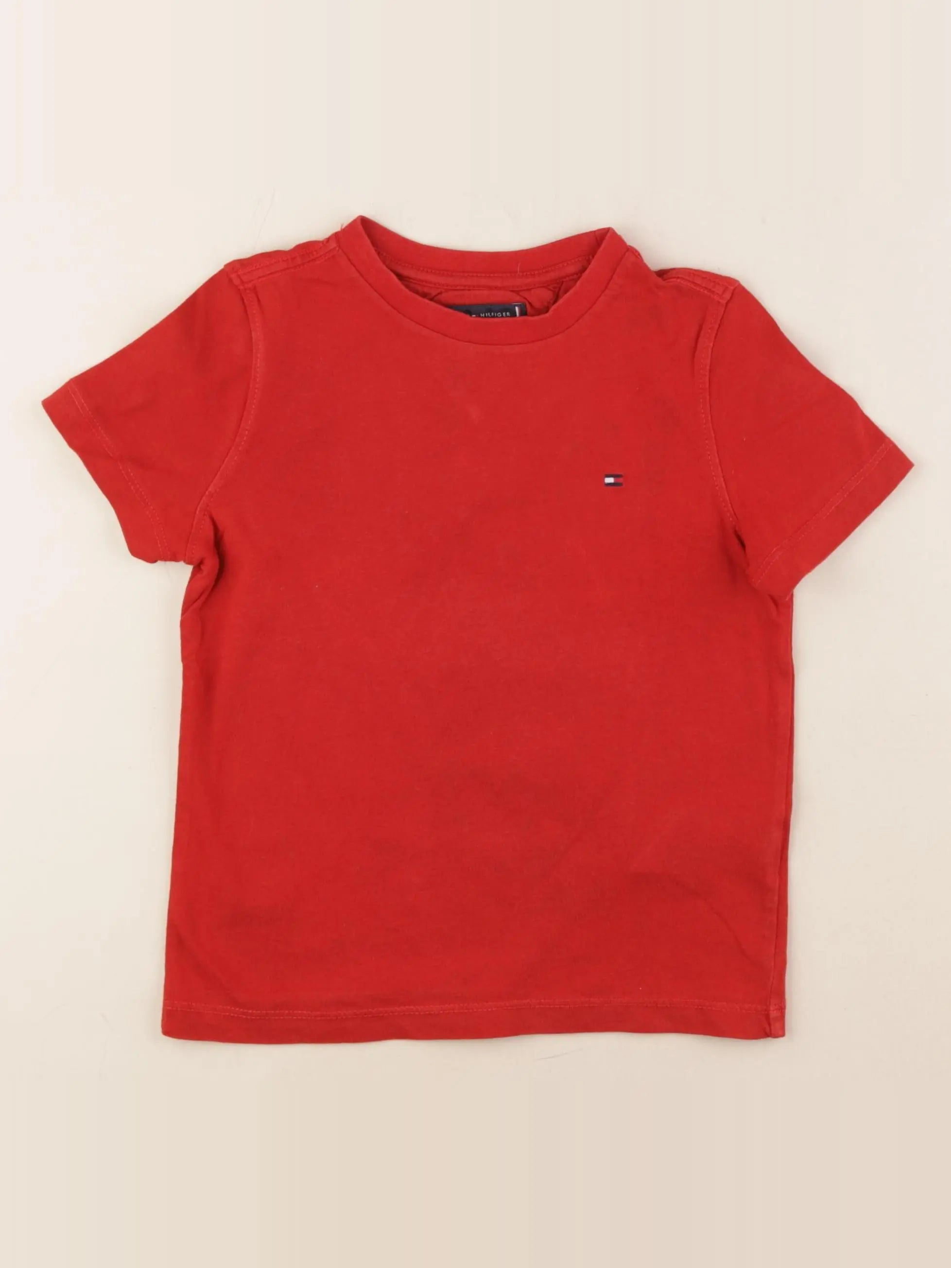 Tommy Hilfiger - tee-shirt rouge - 5 ans