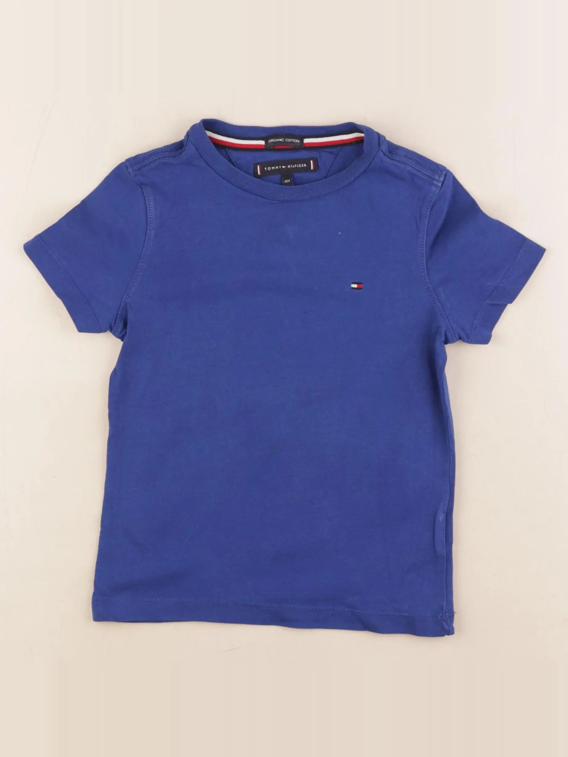 Tommy Hilfiger - tee-shirt bleu - 4 ans