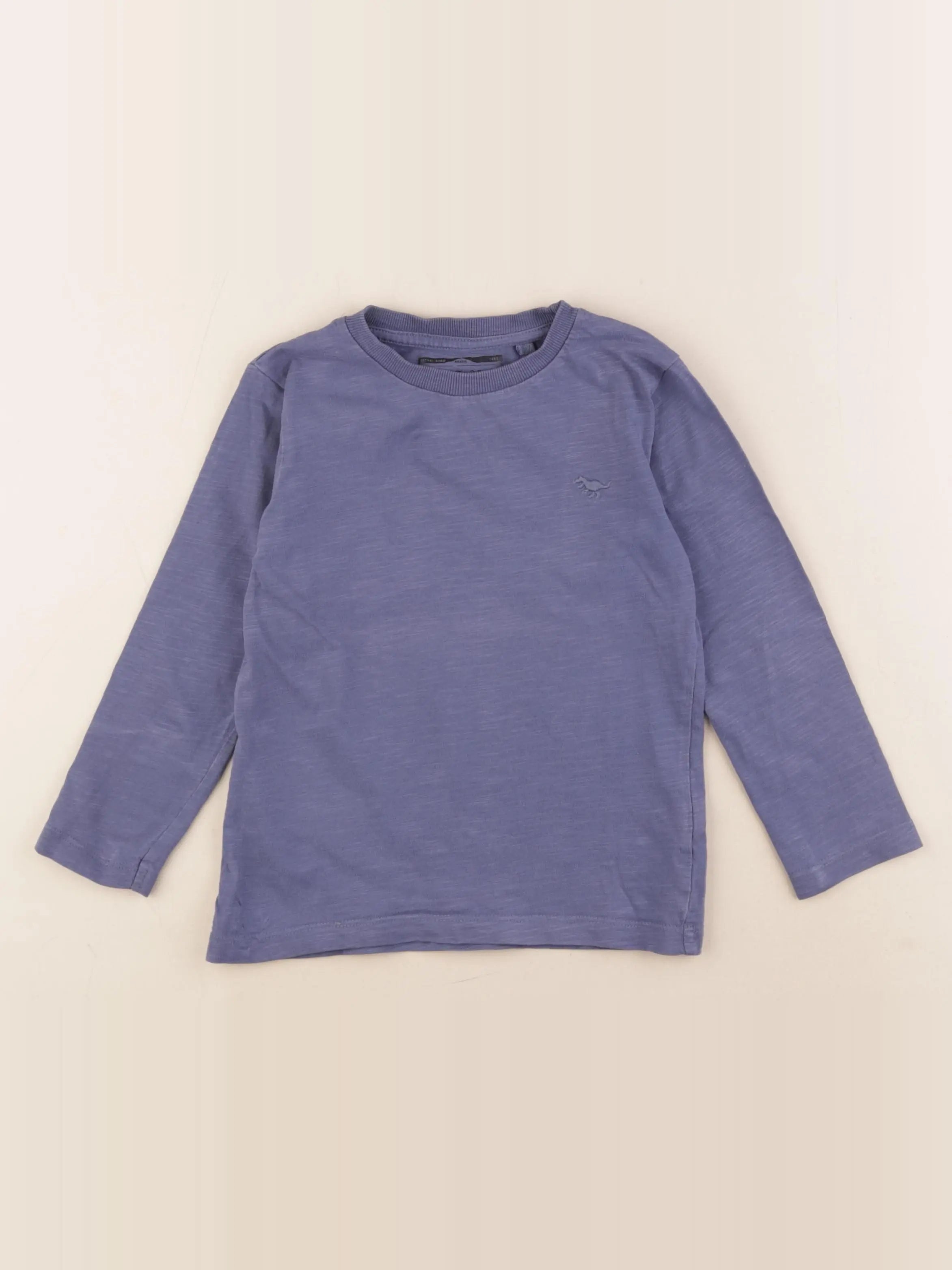 Next - tee-shirt bleu - 3/4 ans