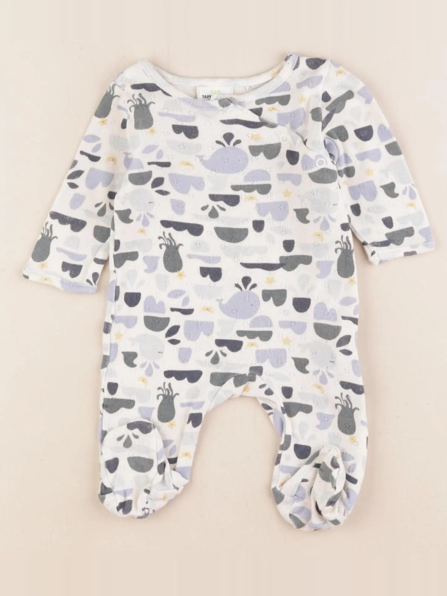 Tape à l'oeil - pyjama coton multicolore - 1 mois