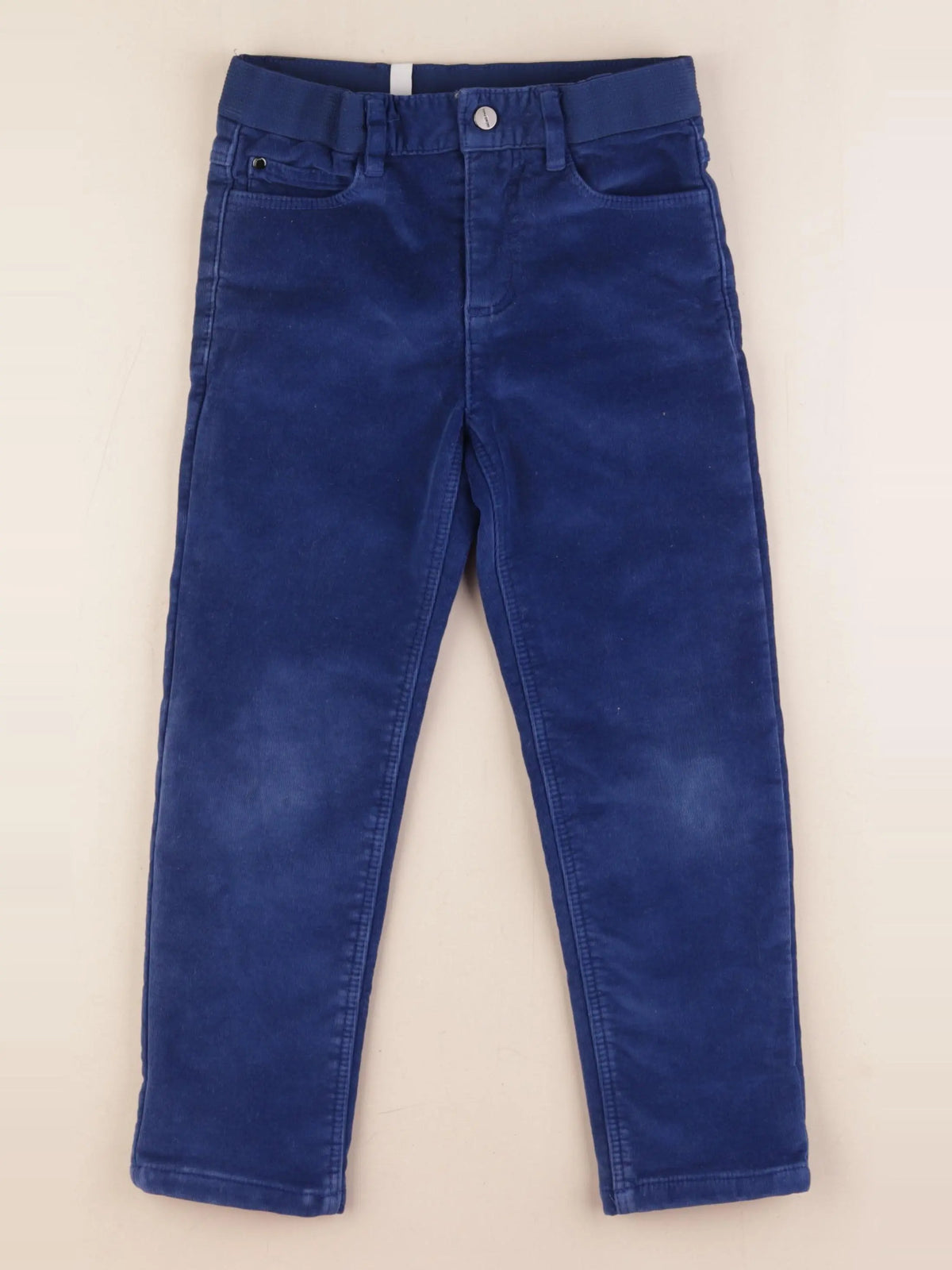 Jacadi - pantalon doublé bleu - 6 ans