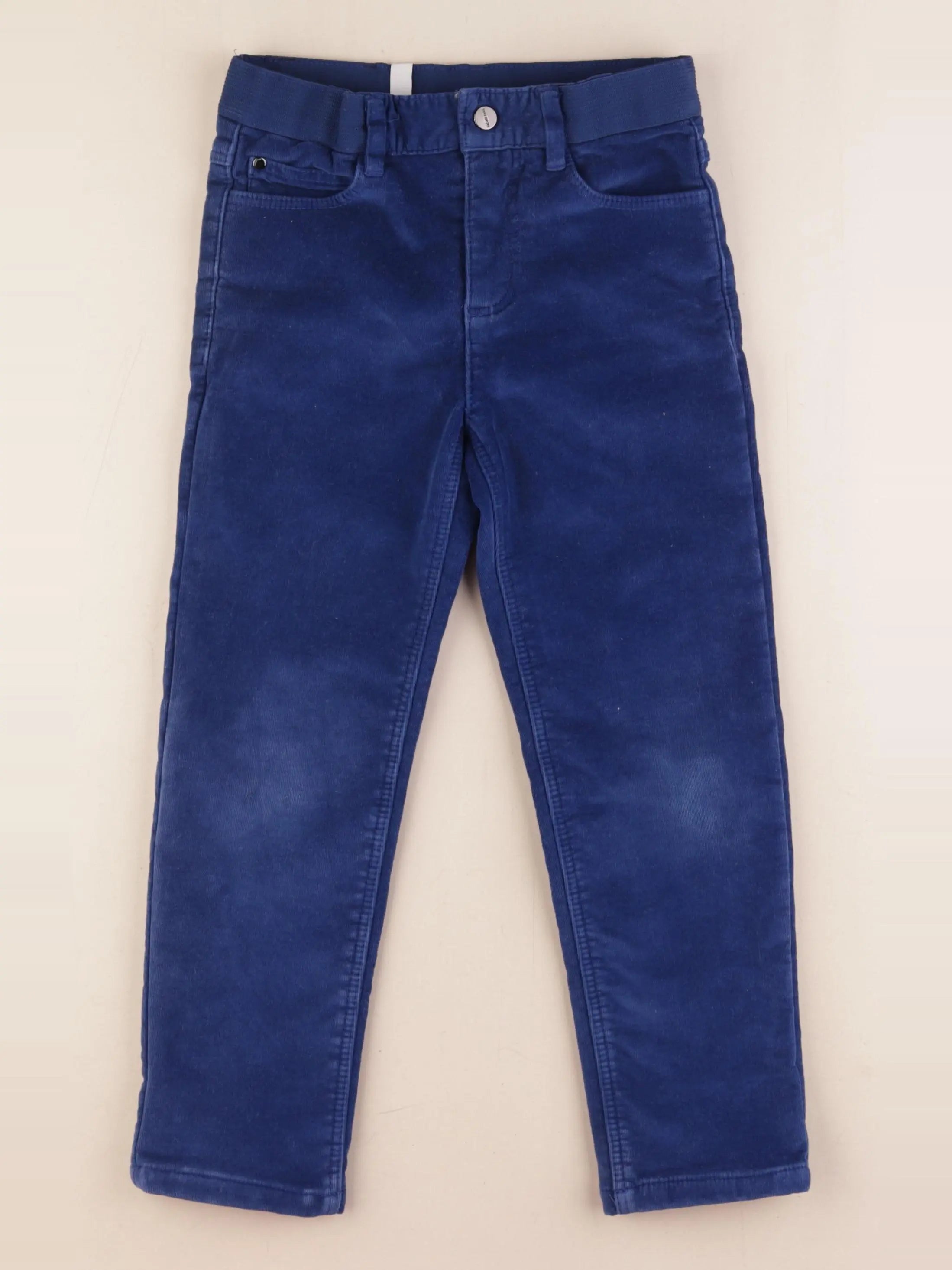 Jacadi - pantalon doublé bleu - 6 ans