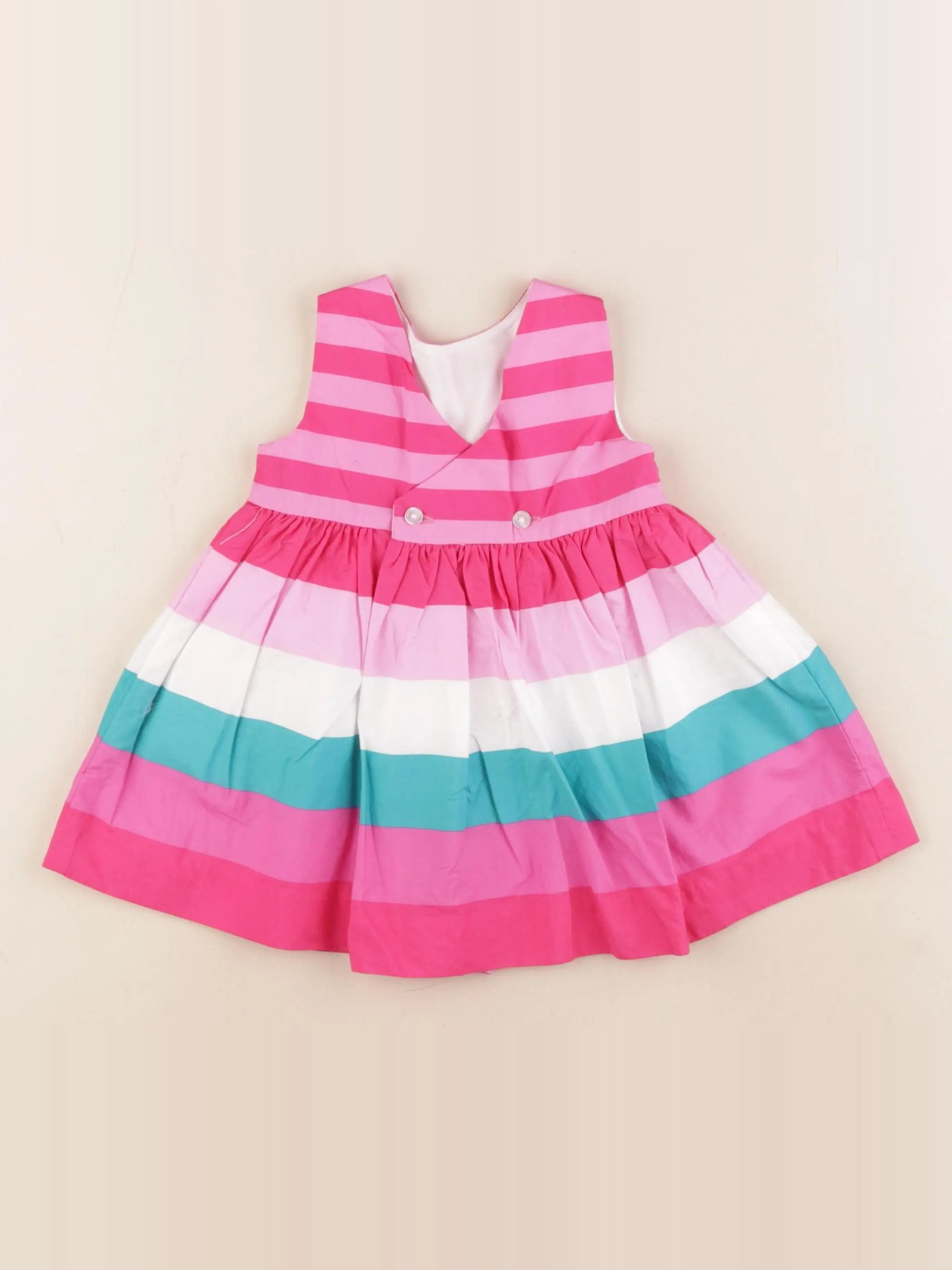 Jacadi - robe multicolore - 12 mois