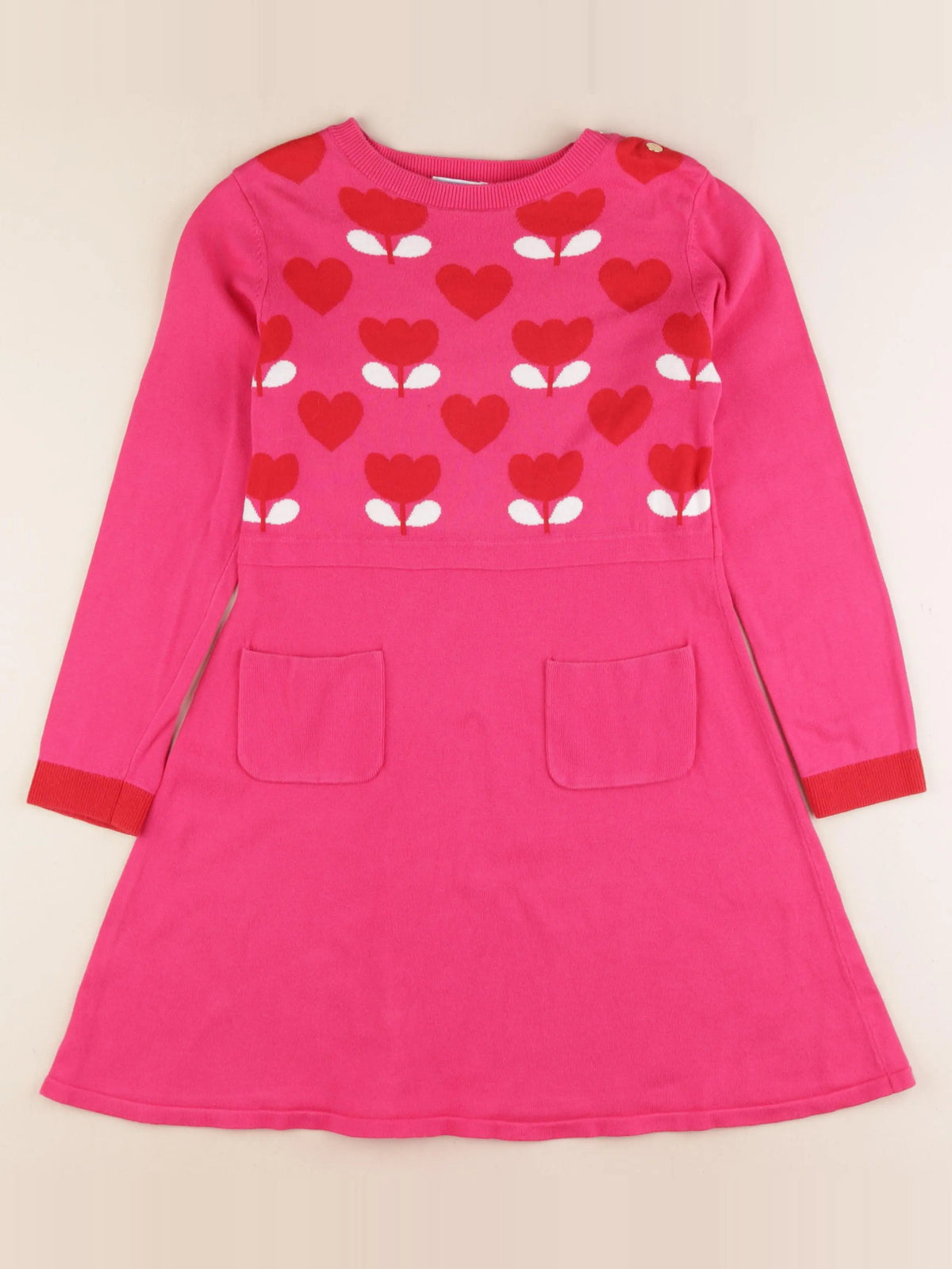 Jacadi - robe rose - 10 ans