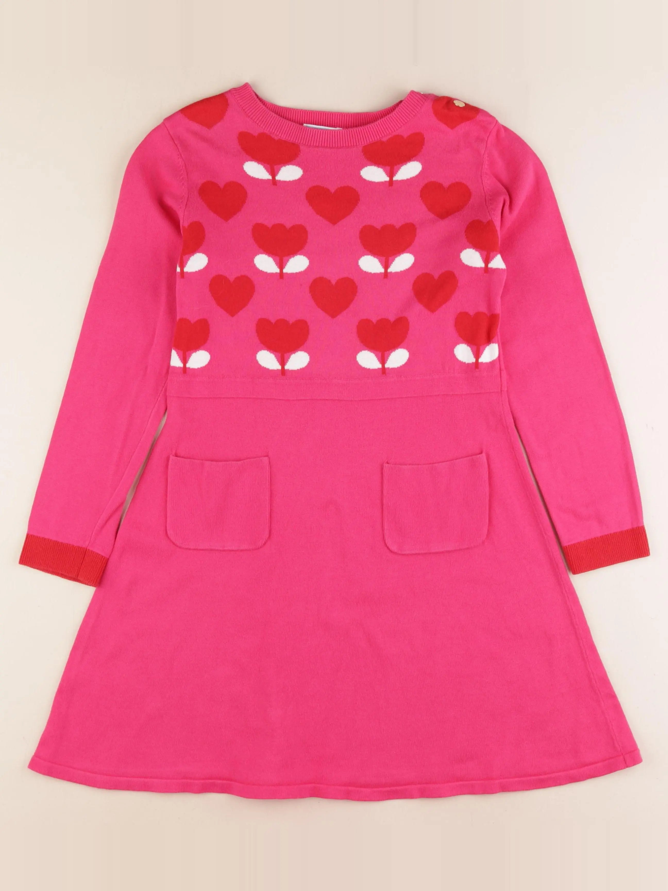 Jacadi - robe rose - 10 ans