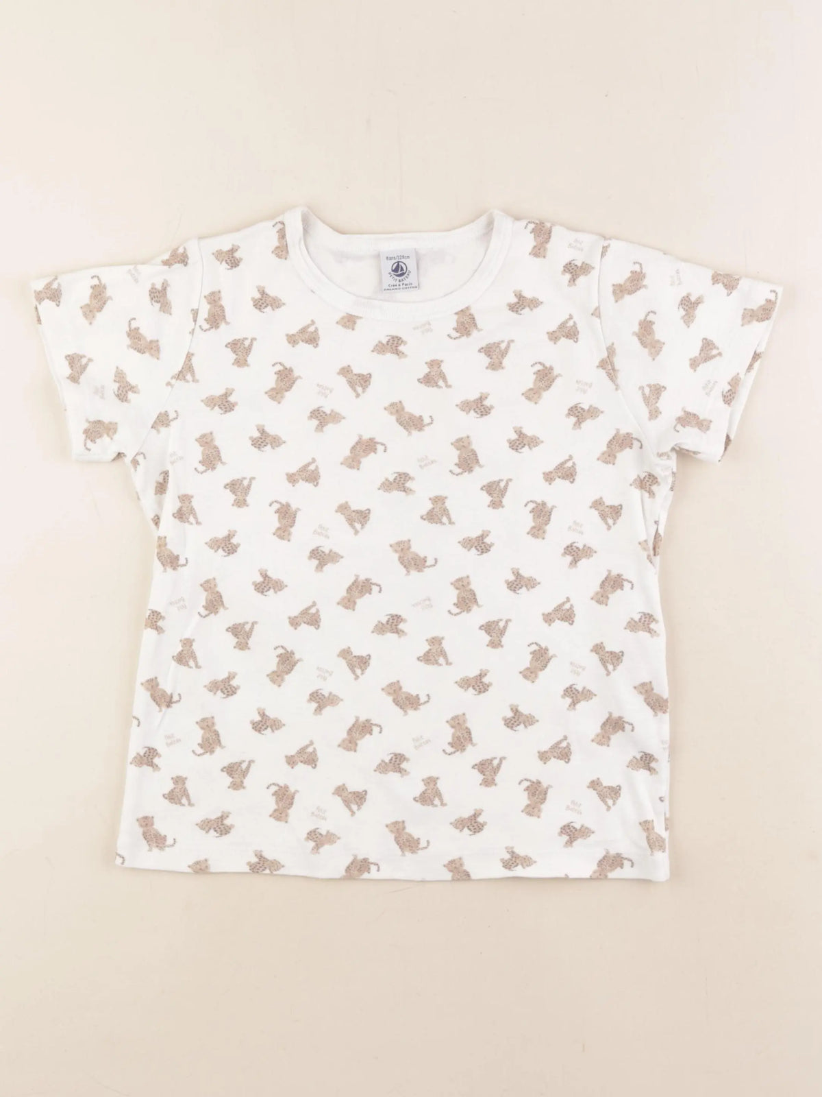 Petit Bateau - maillot de corps blanc - 8 ans
