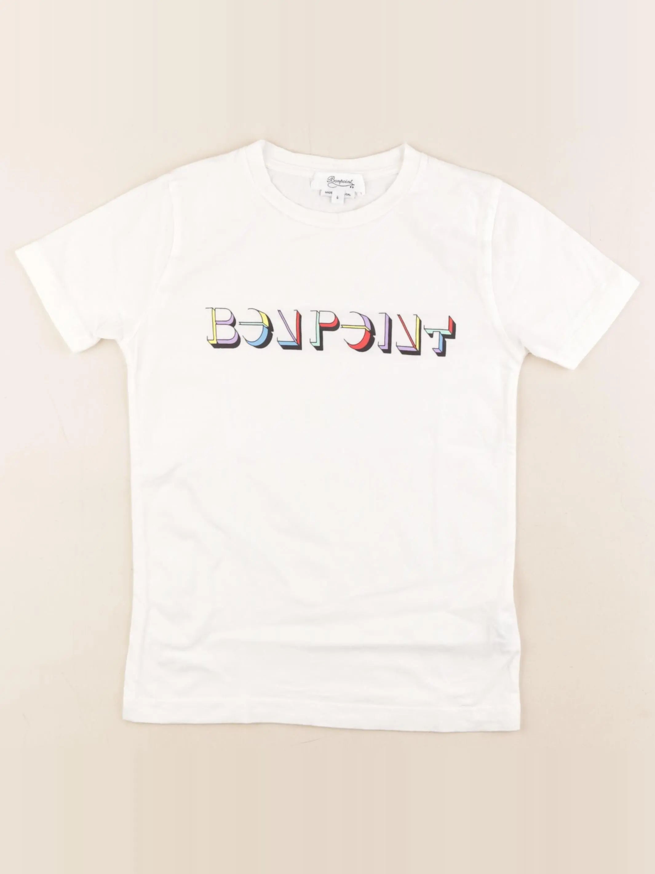 Bonpoint - tee-shirt blanc - 6 ans