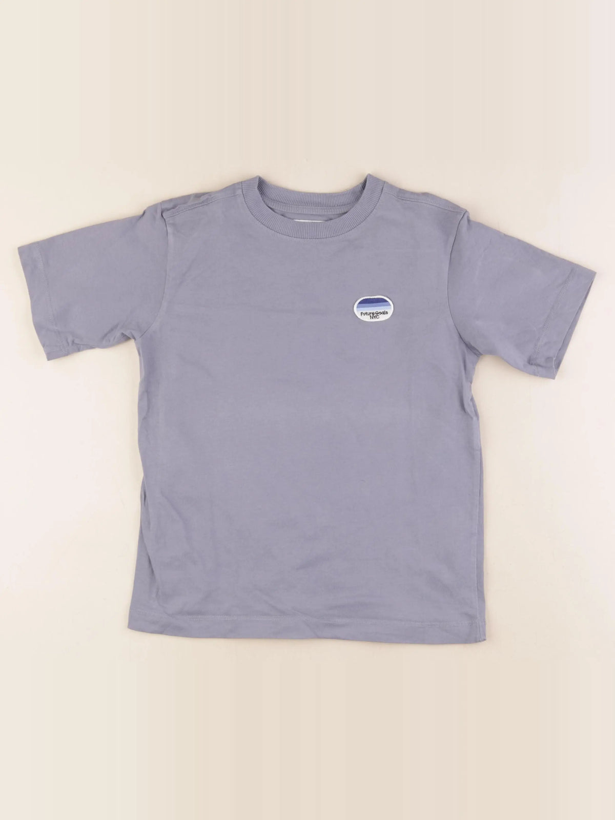 Zara - tee-shirt bleu - 6/7 ans