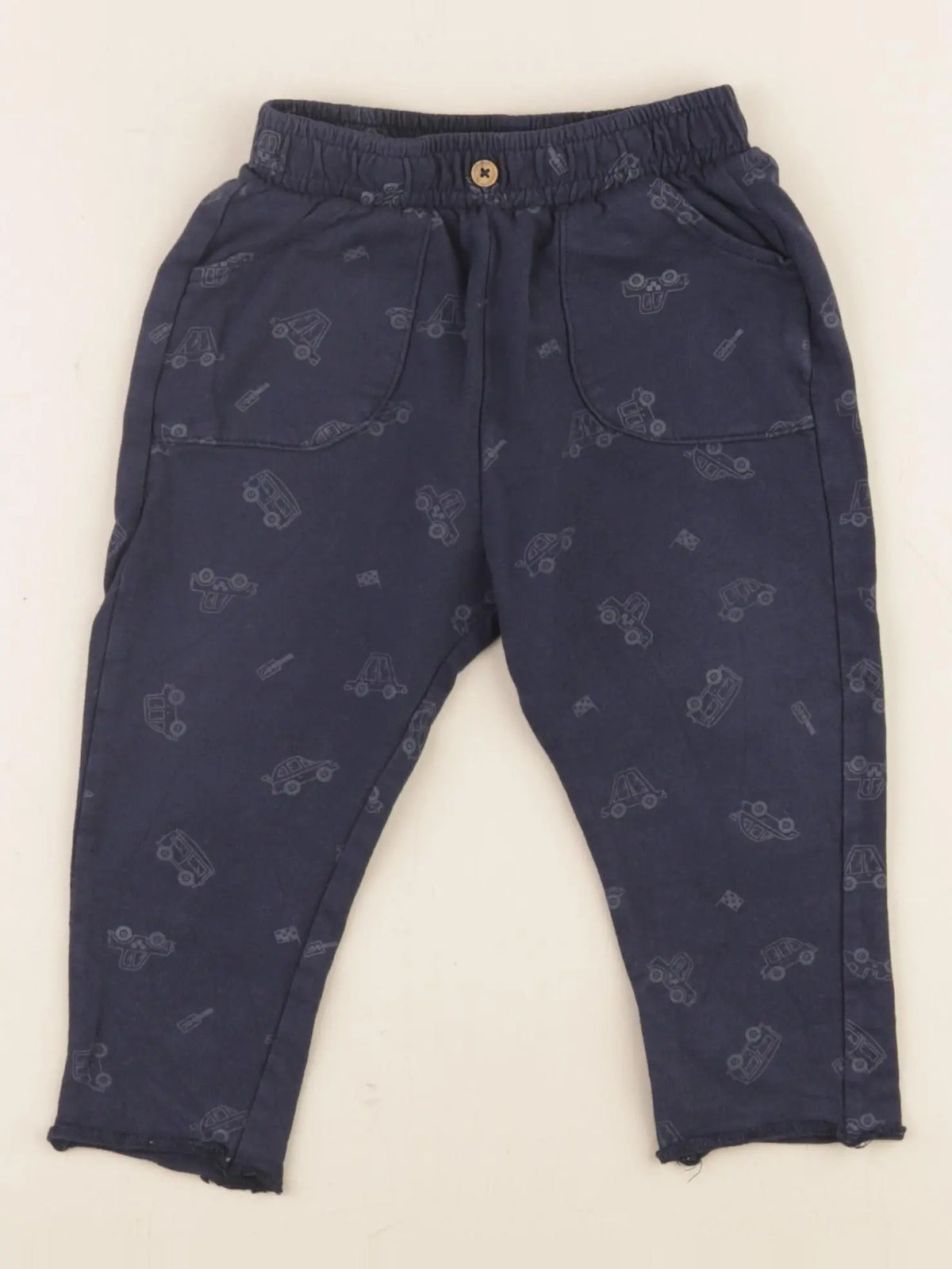 Vertbaudet - jogging bleu - 12 mois
