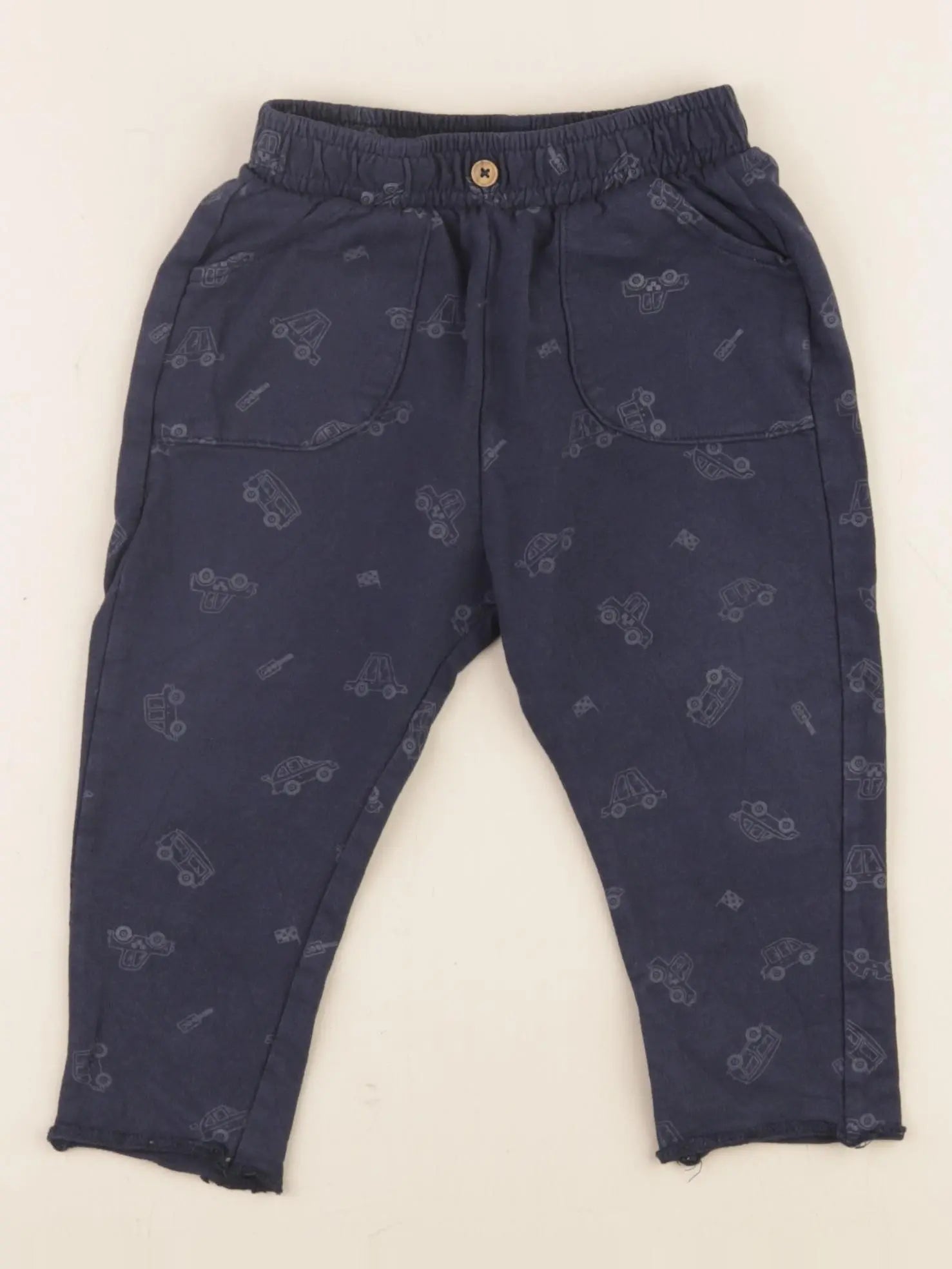 Vertbaudet - jogging bleu - 12 mois