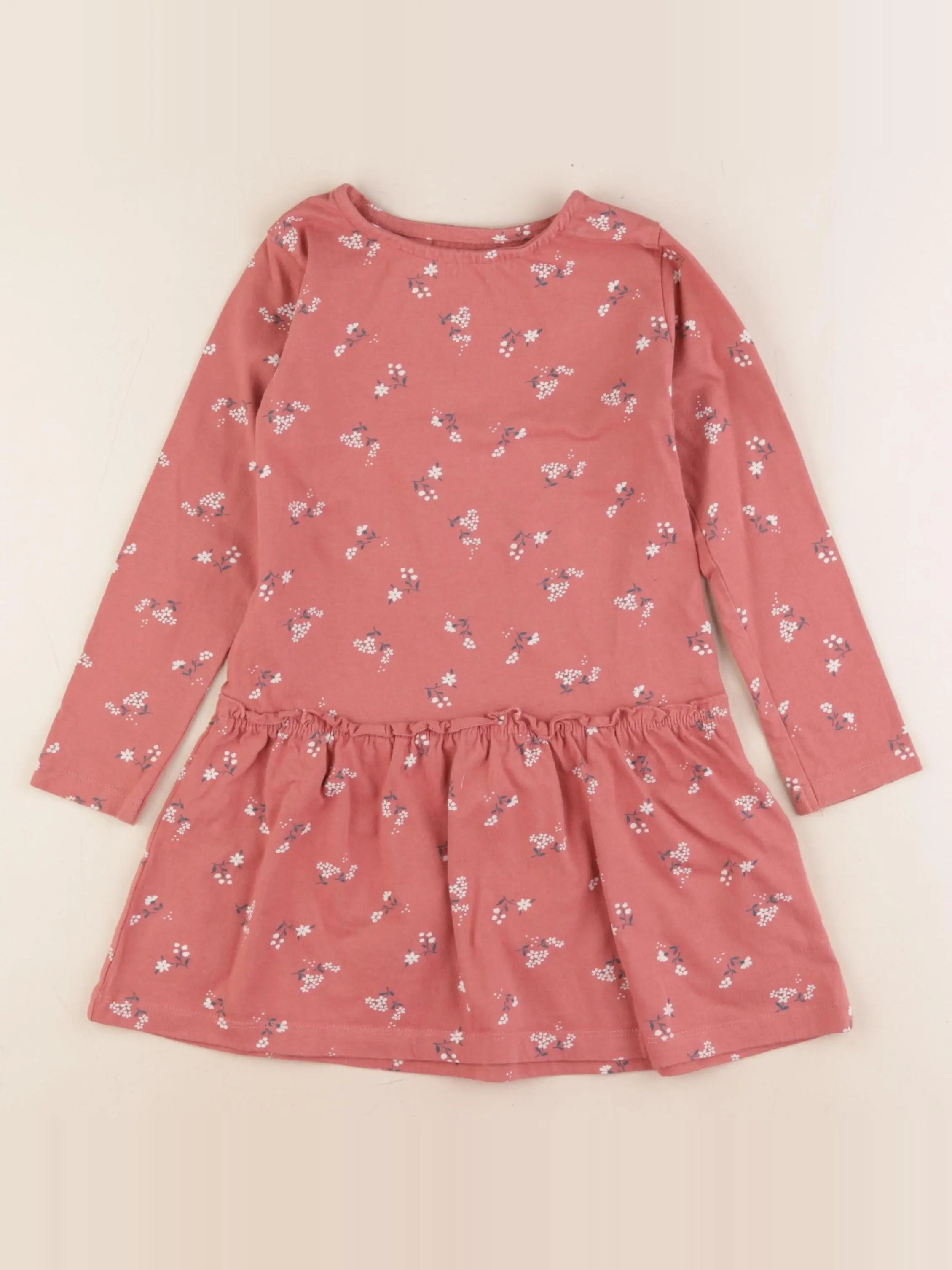 Vertbaudet - robe rose - 5 ans