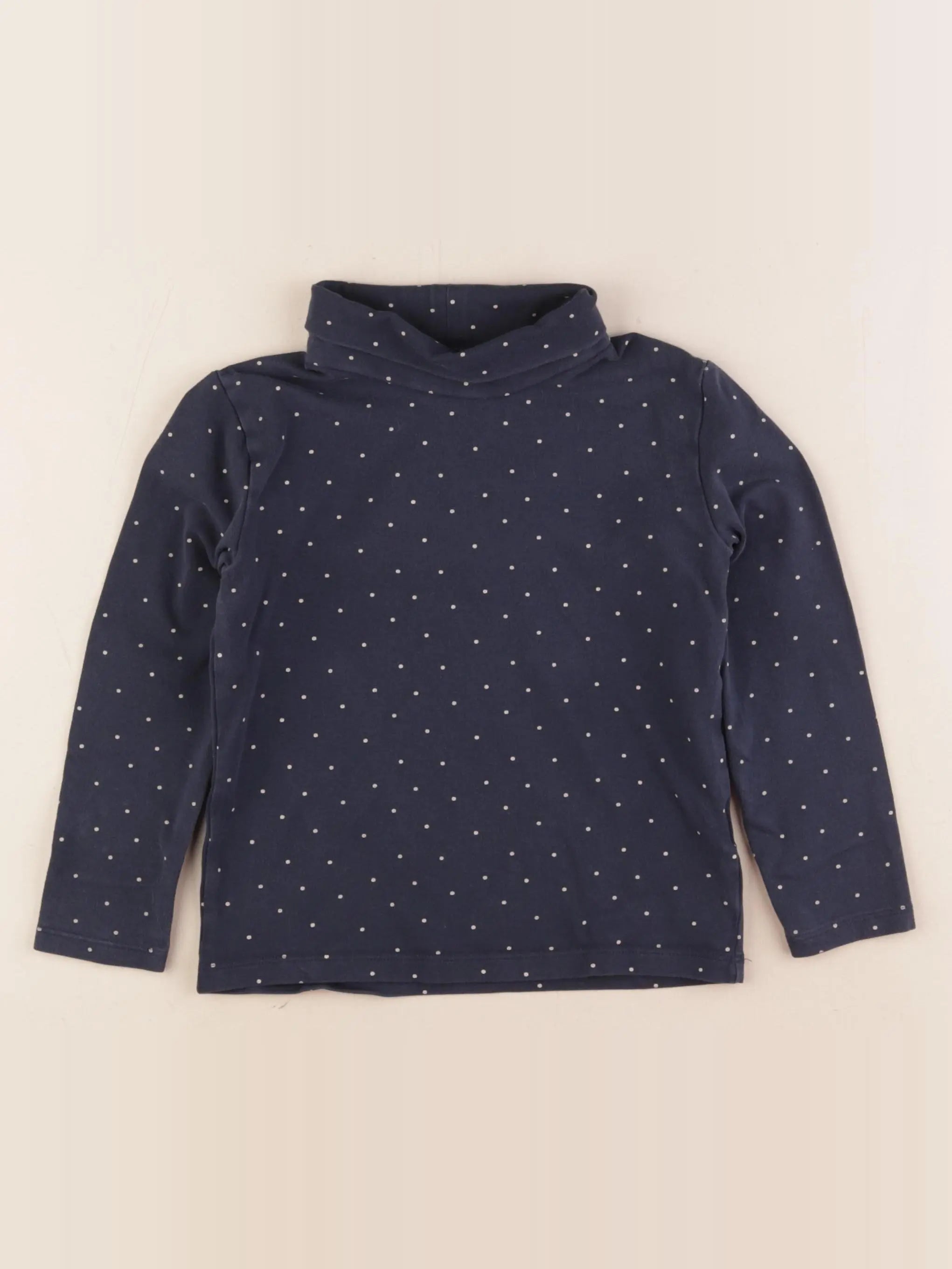 Vertbaudet - sous-pull bleu - 5 ans