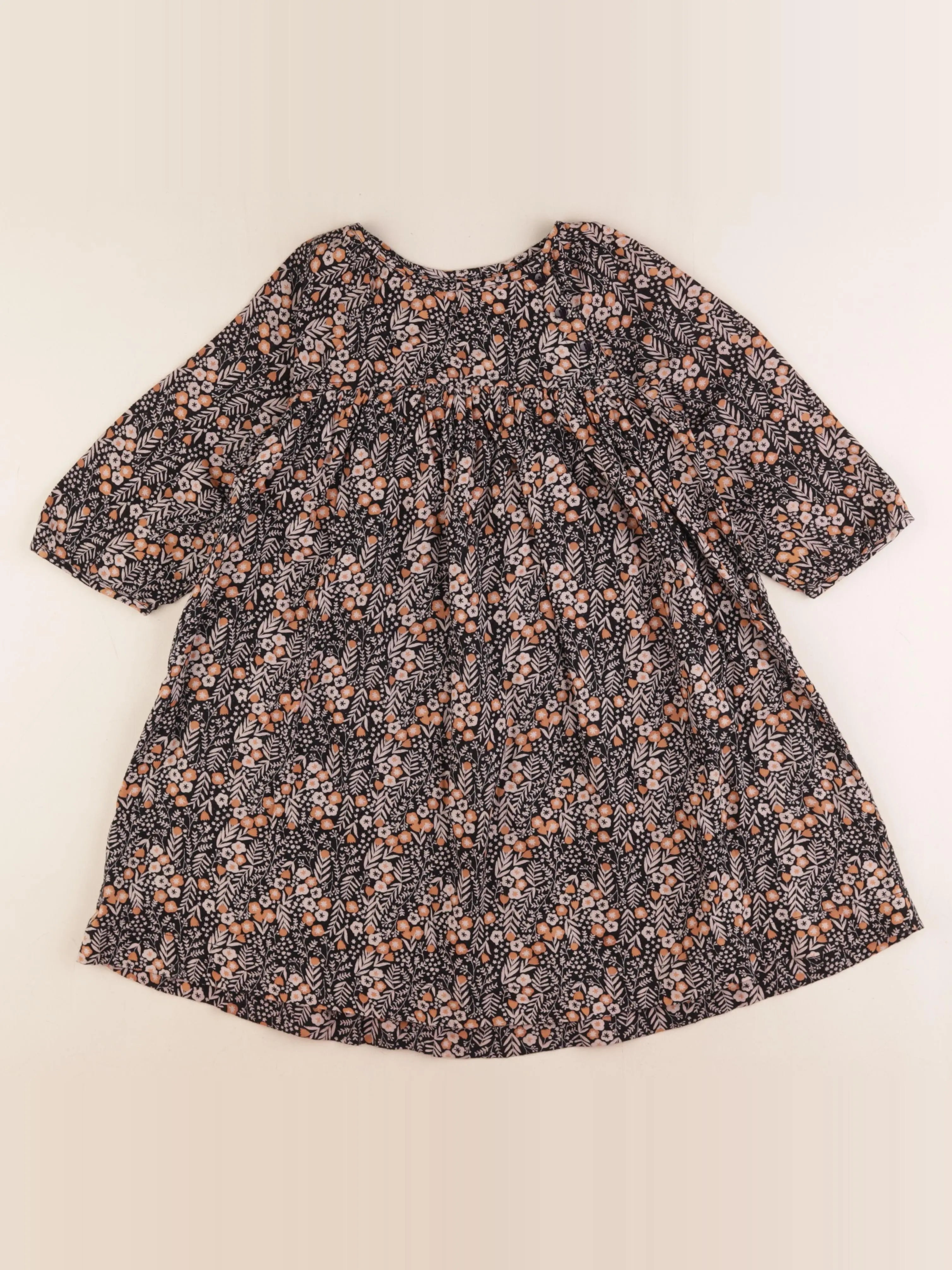 Monoprix - robe multicolore - 8 ans