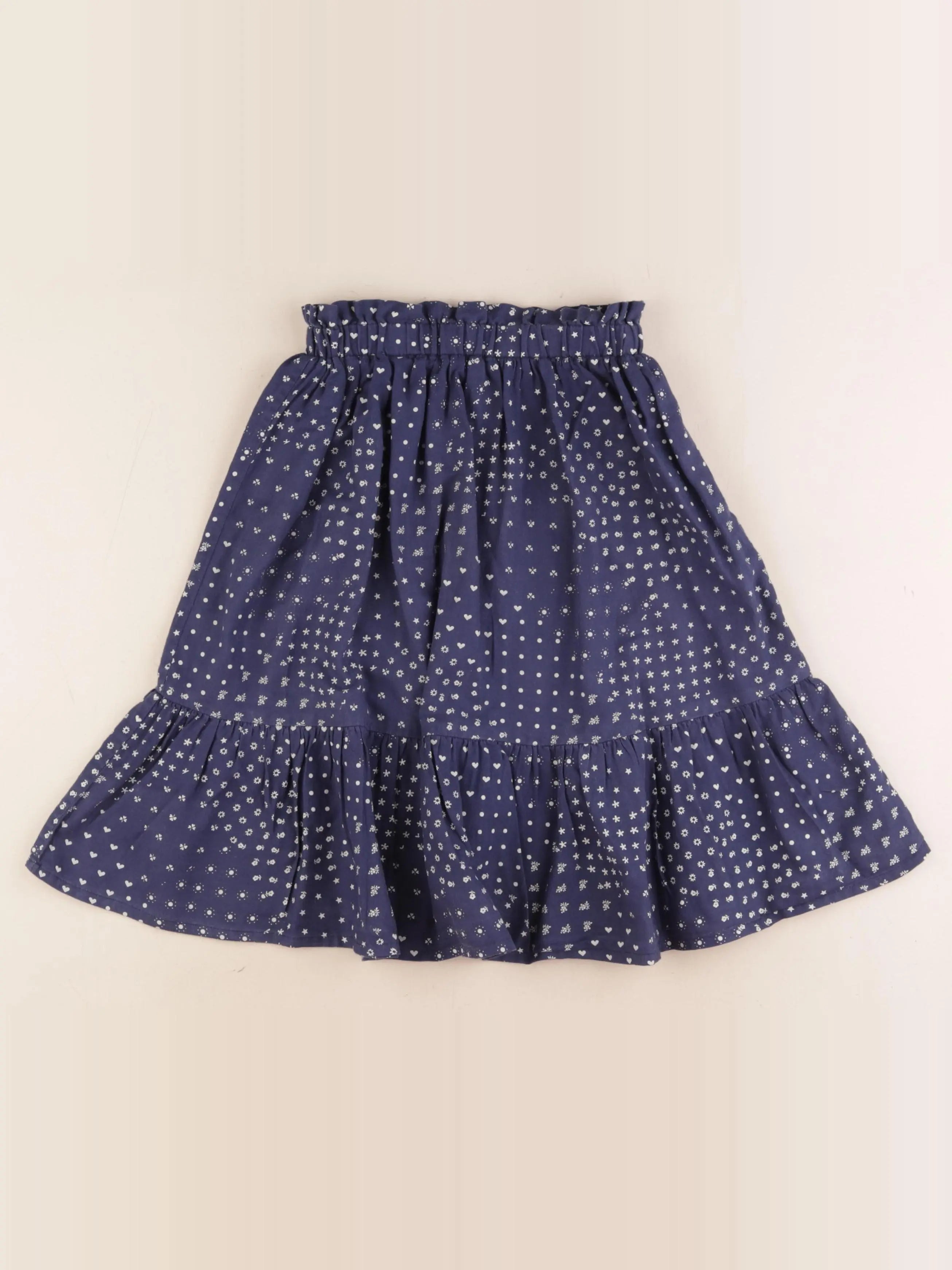 Bonton - jupe bleu - 6 ans
