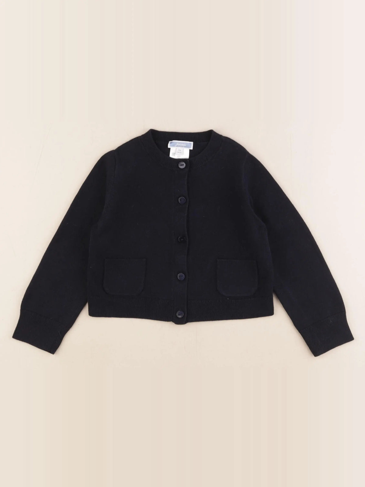 Jacadi - gilet bleu - 3 ans