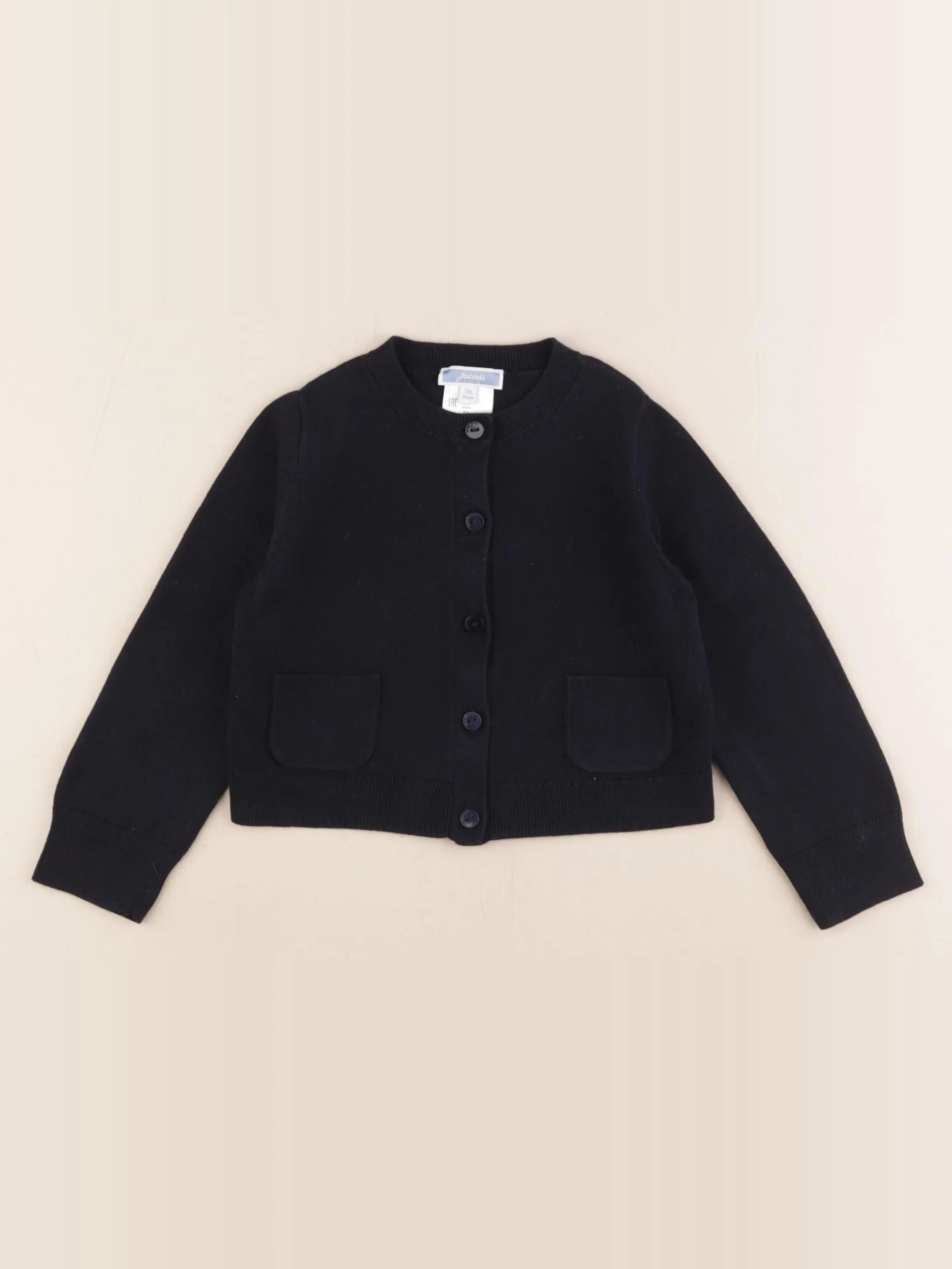 Jacadi - gilet bleu - 3 ans