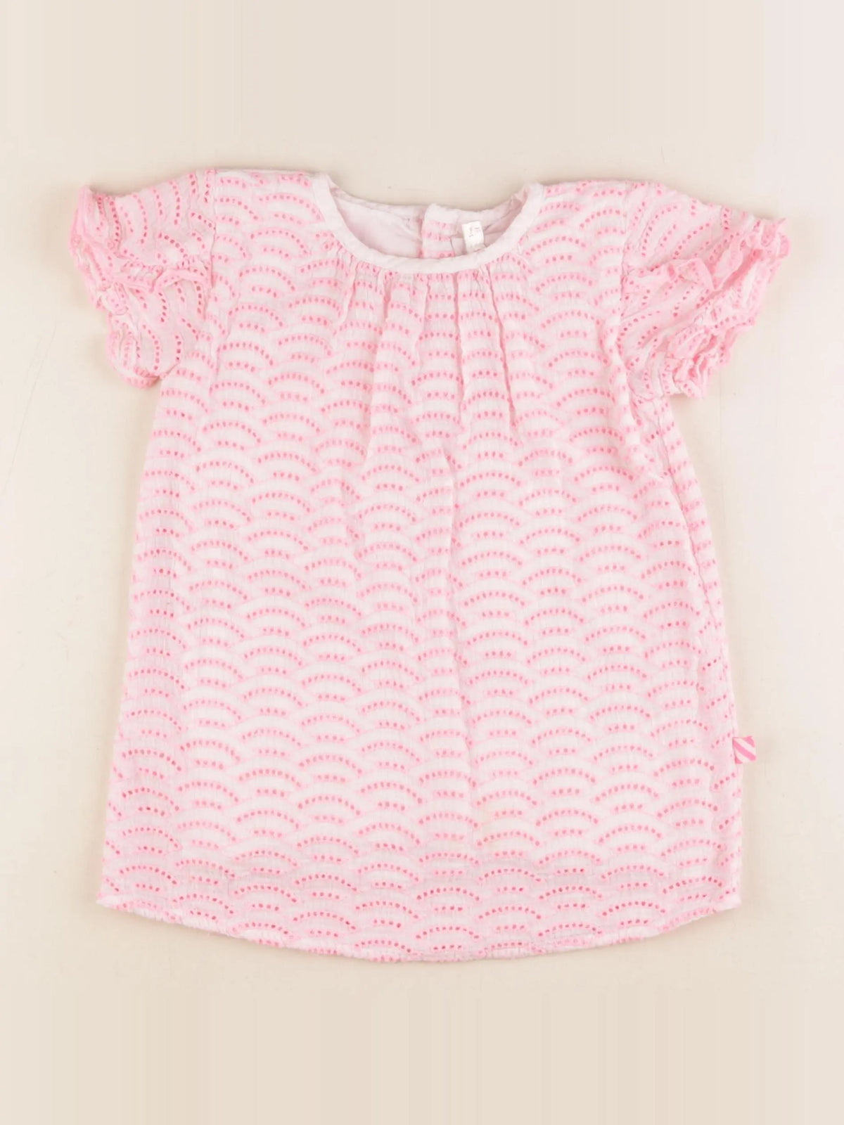 Billie Blush - robe rose fluo - 18 mois