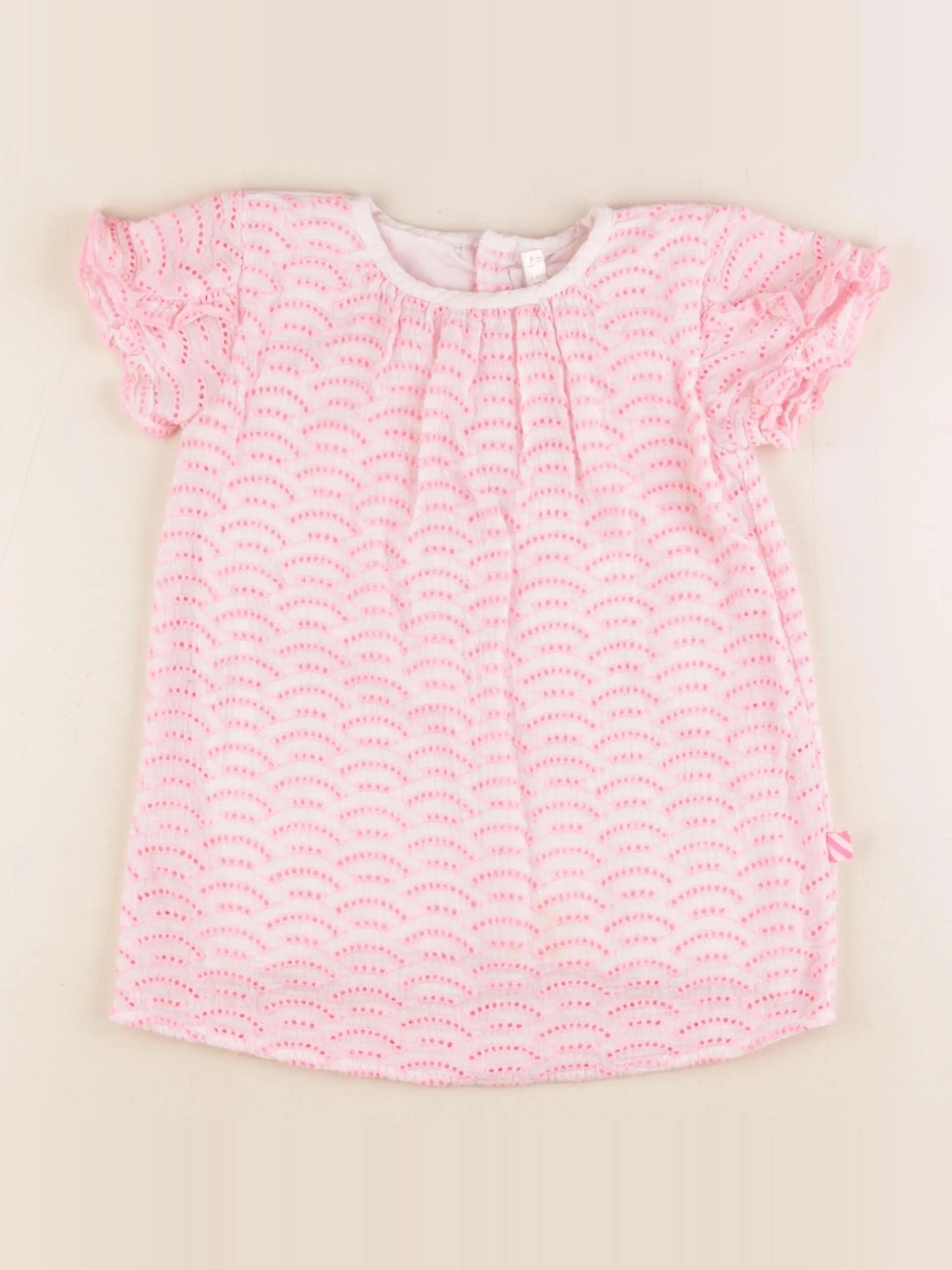 Billie Blush - robe rose fluo - 18 mois