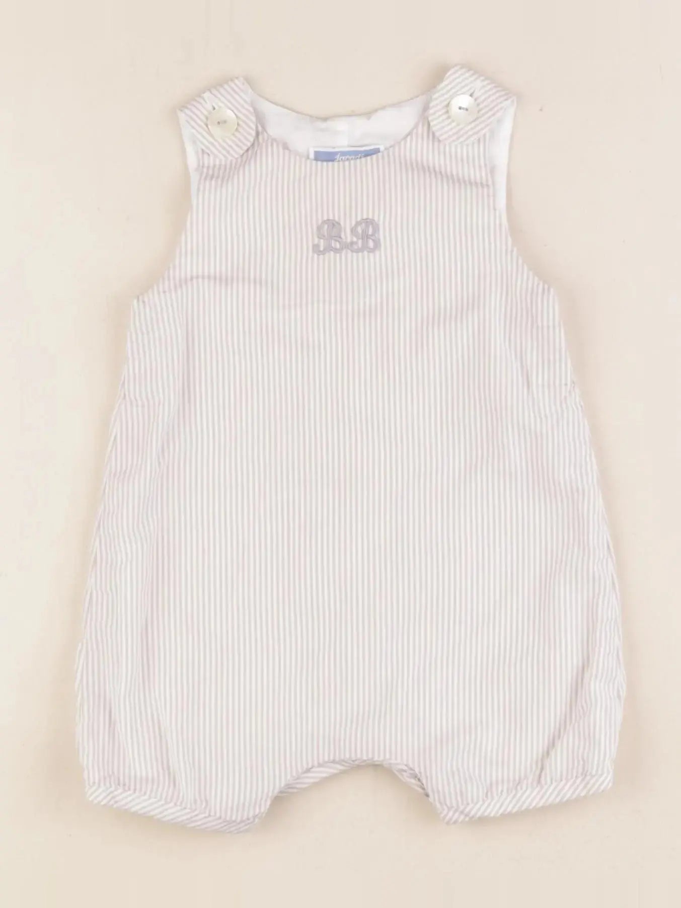 Jacadi - combinaison blanc, beige - 3 mois