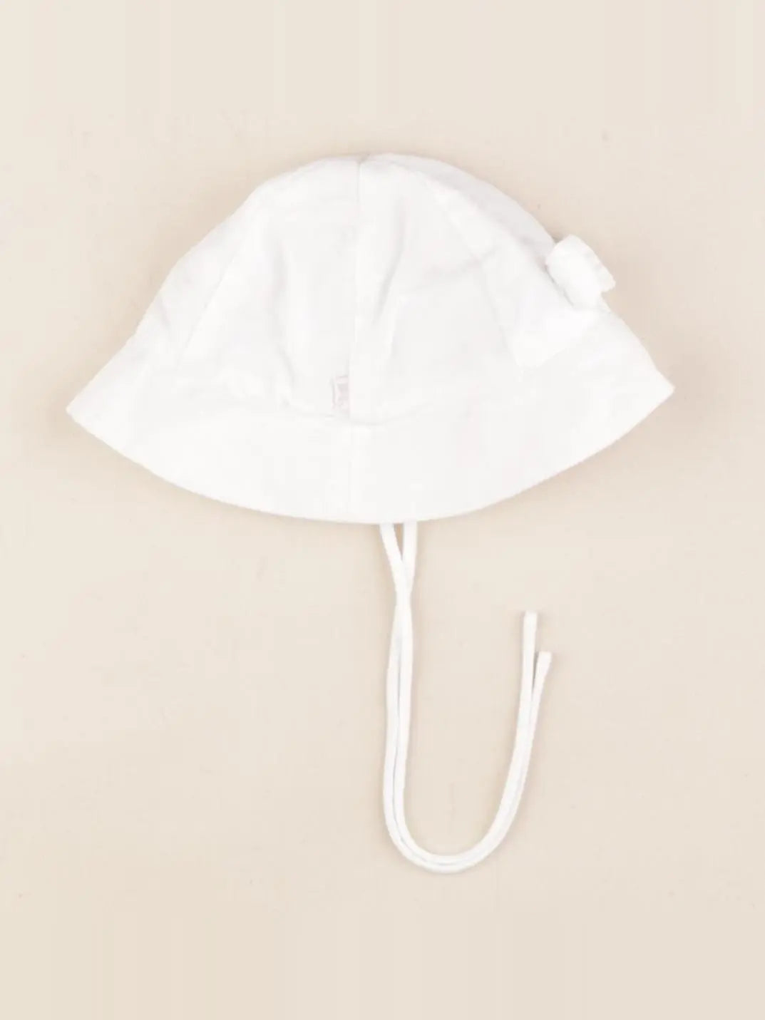 Jacadi - chapeau blanc - 1/3 mois